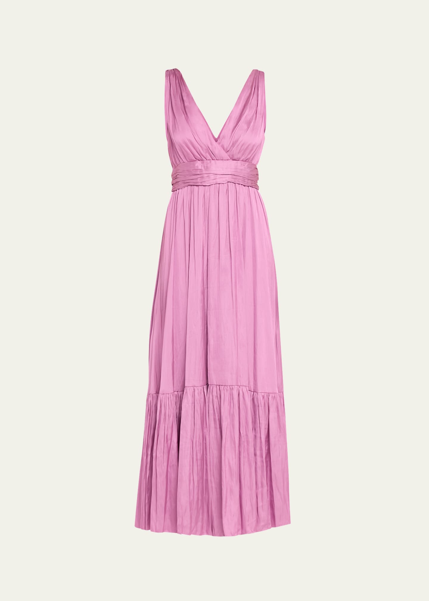 Kobi Halperin Ashton Sleeveless Ruched Maxi Dress Bergdorf Goodman