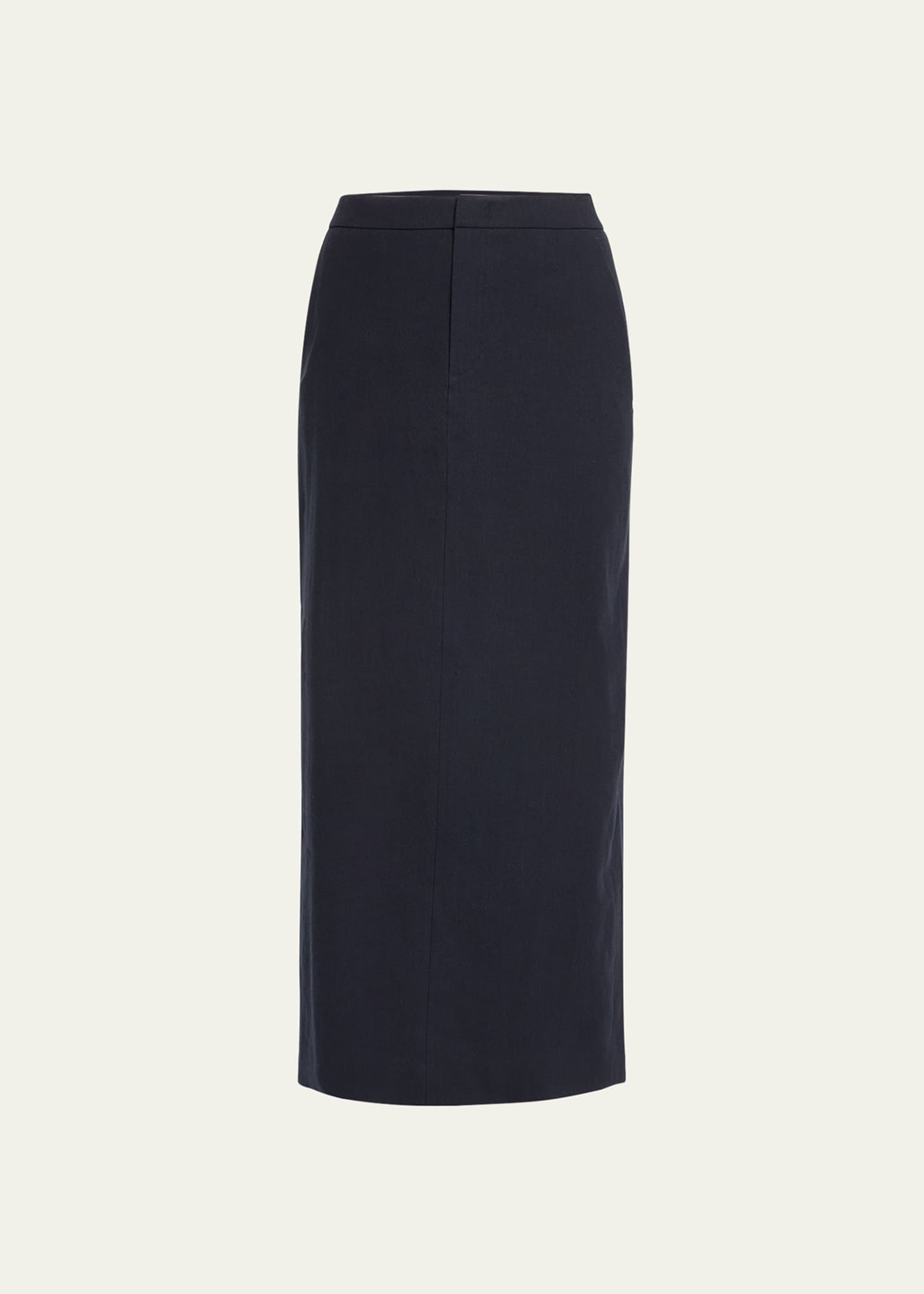 Vince Mid-Rise Linen-Blend Maxi Skirt Image 1 of 5