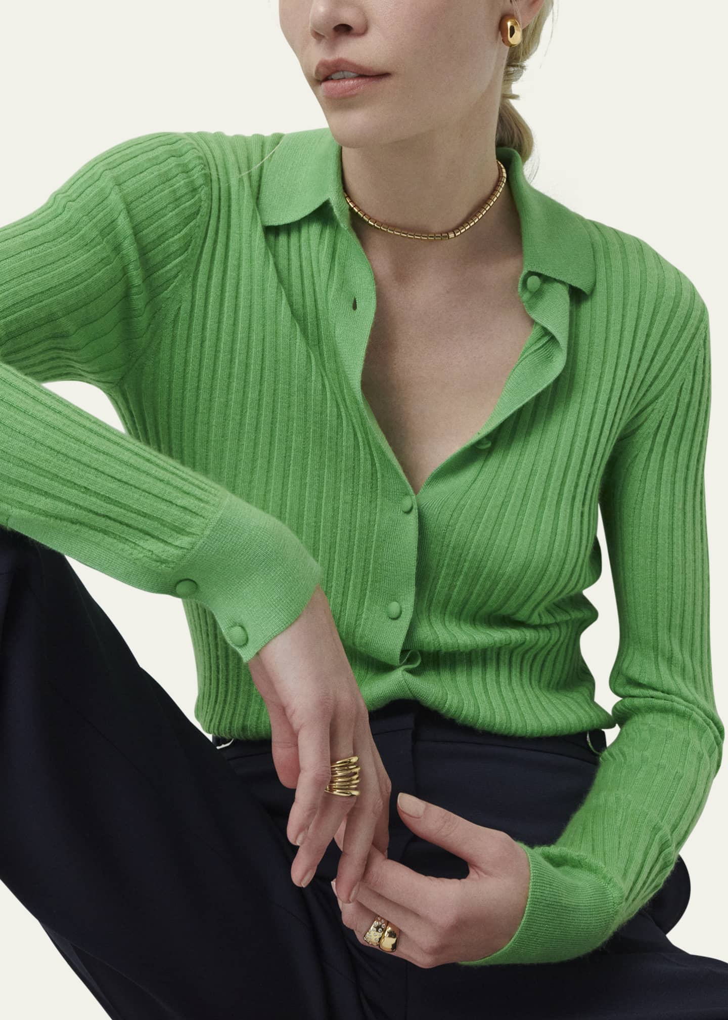 Sidney Garber Ophelia 18K Yellow Gold Skinny Necklace Bergdorf Goodman