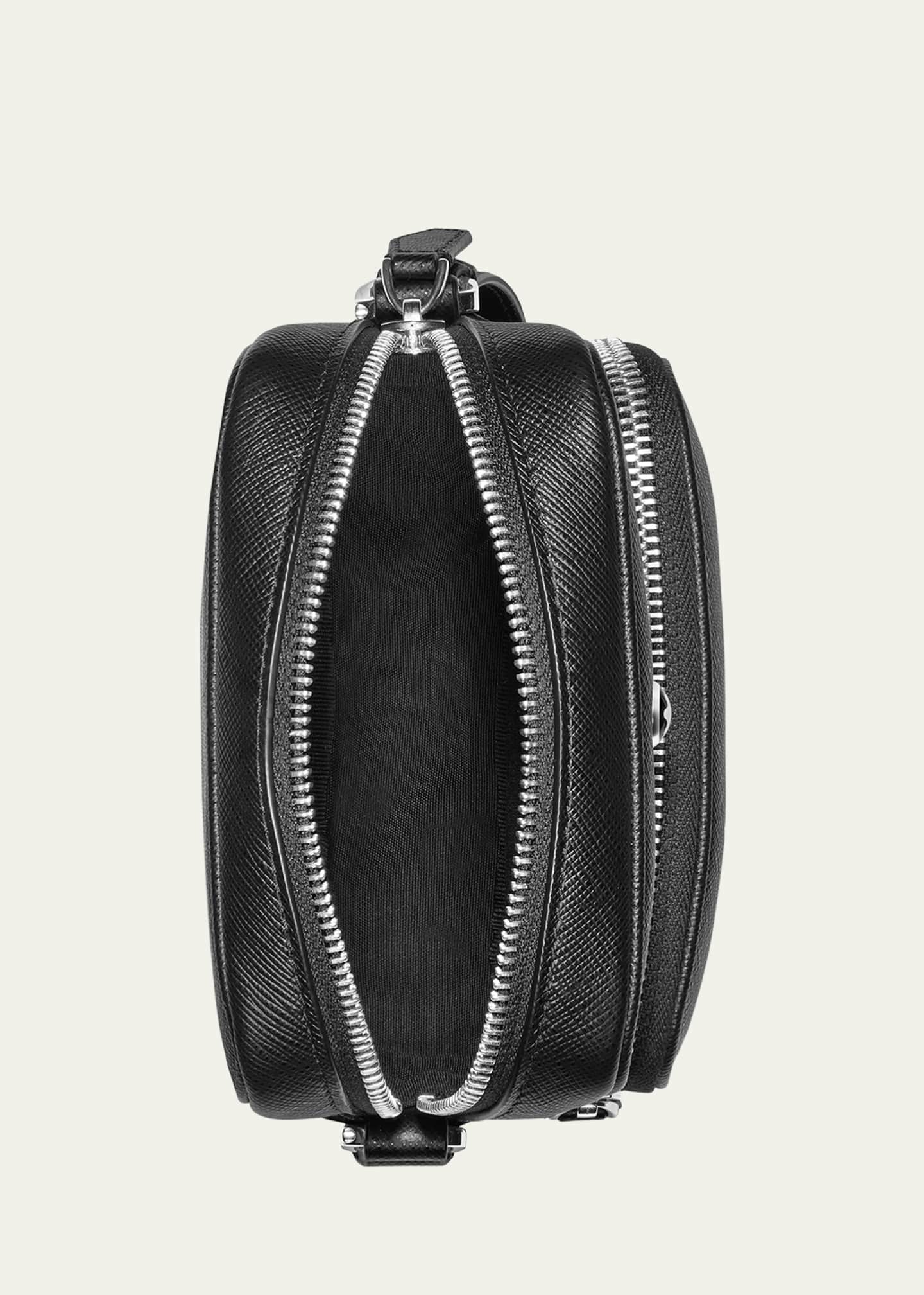 Montblanc Men's Sartorial Nano Saffiano Leather Messenger Bag Image 4 of 5