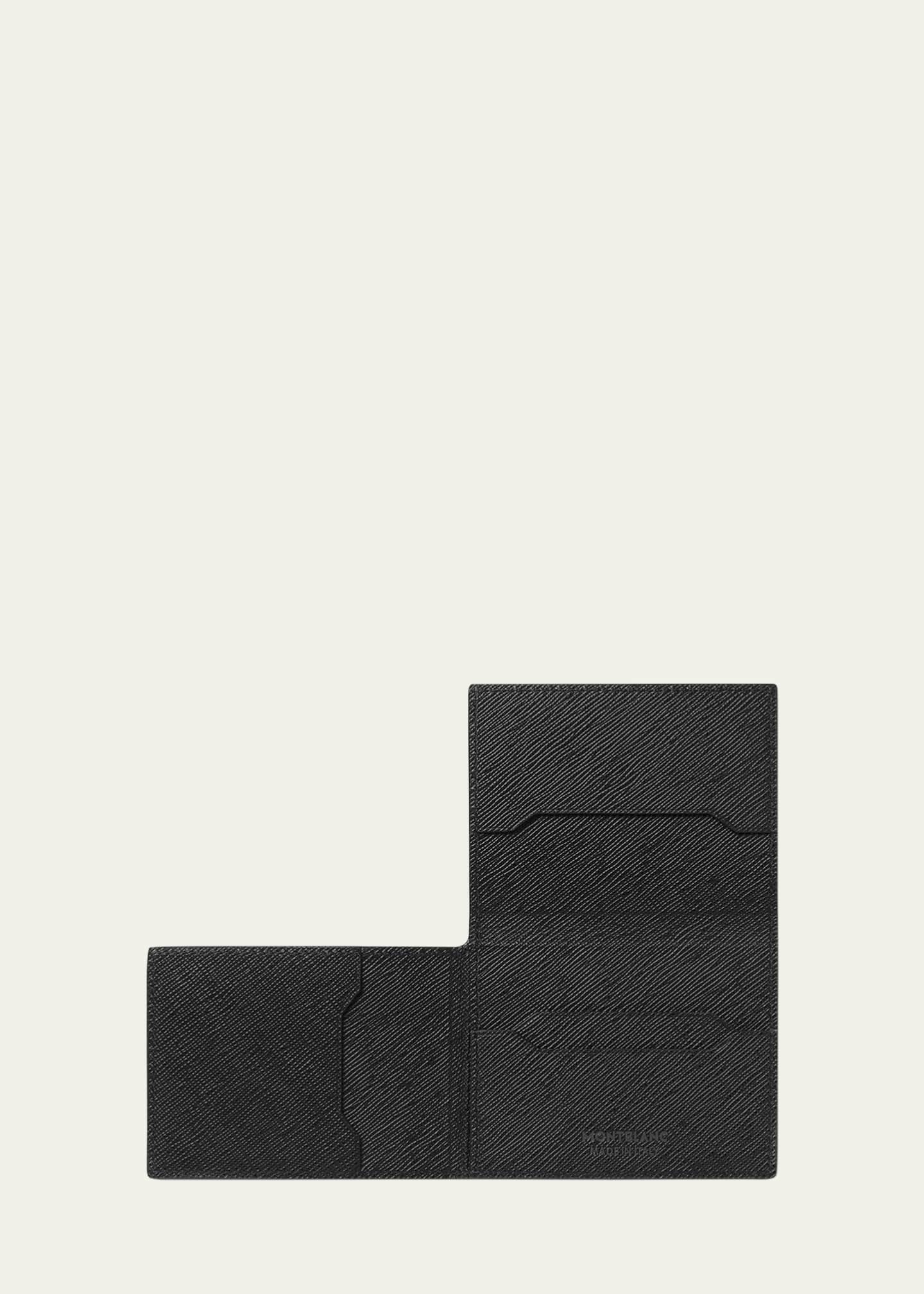 Montblanc Men's Sartorial Saffiano Leather Trio Card Holder Image 4 of 5