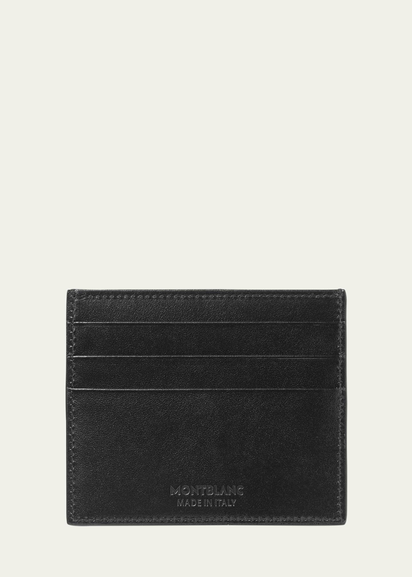 Montblanc Men's Meisterstuck Leather Card Holder Image 3 of 5