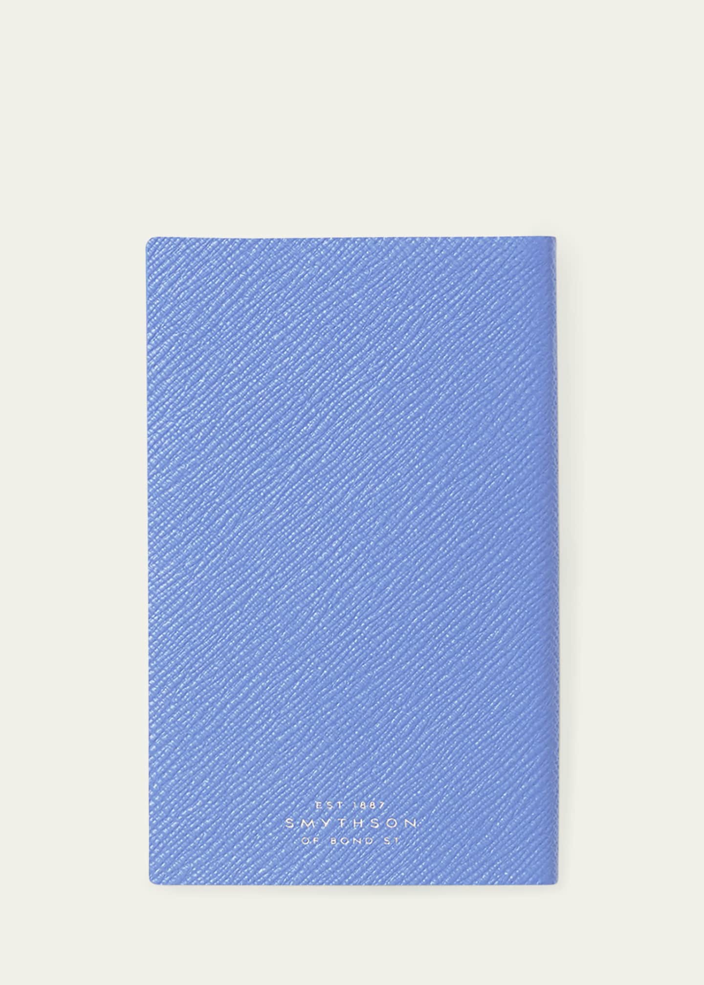Smythson "Travel and Experiences" Cross-Grain Leather Notebook Image 2 of 3