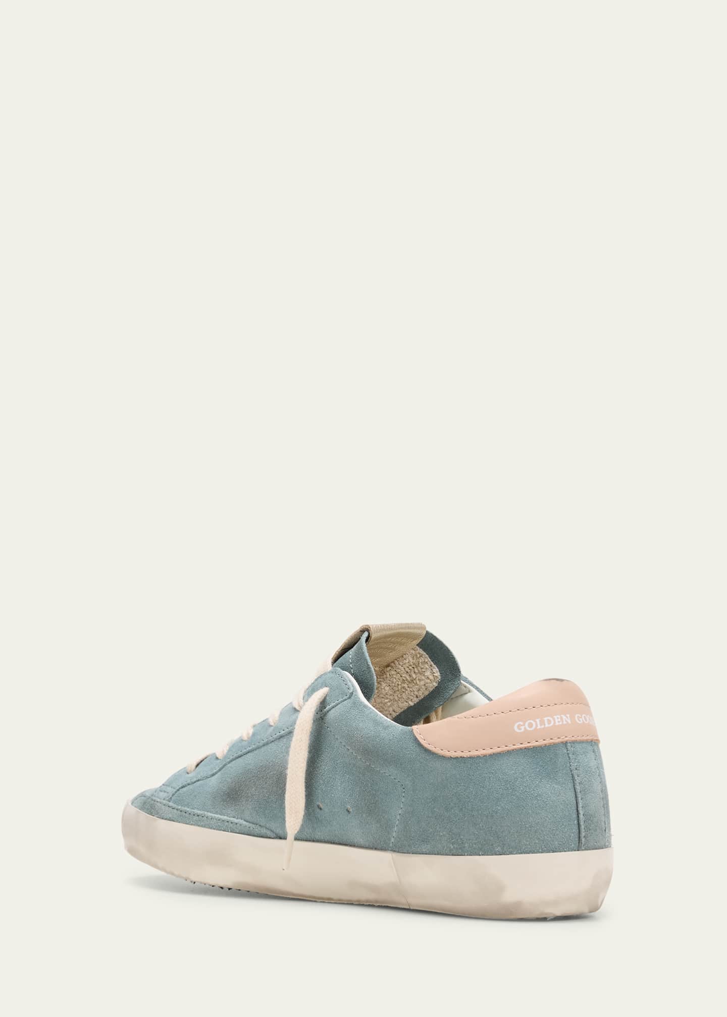Golden Goose Superstar Mixed Leather Low-Top Sneakers Image 4 of 7