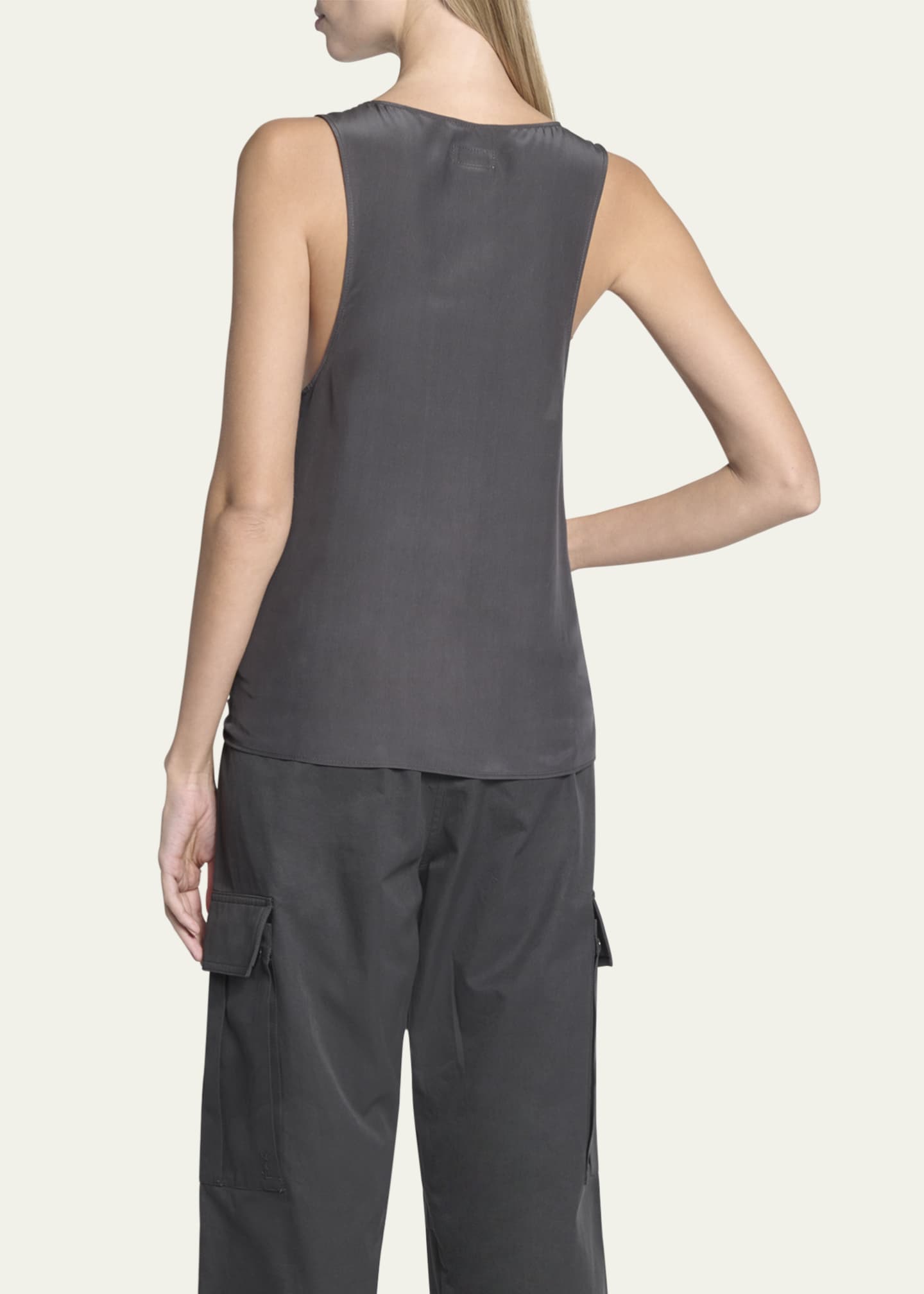 トップス YSL by Tom Ford Silk tank top Saint Laurent Silk tank top Saint Laurent