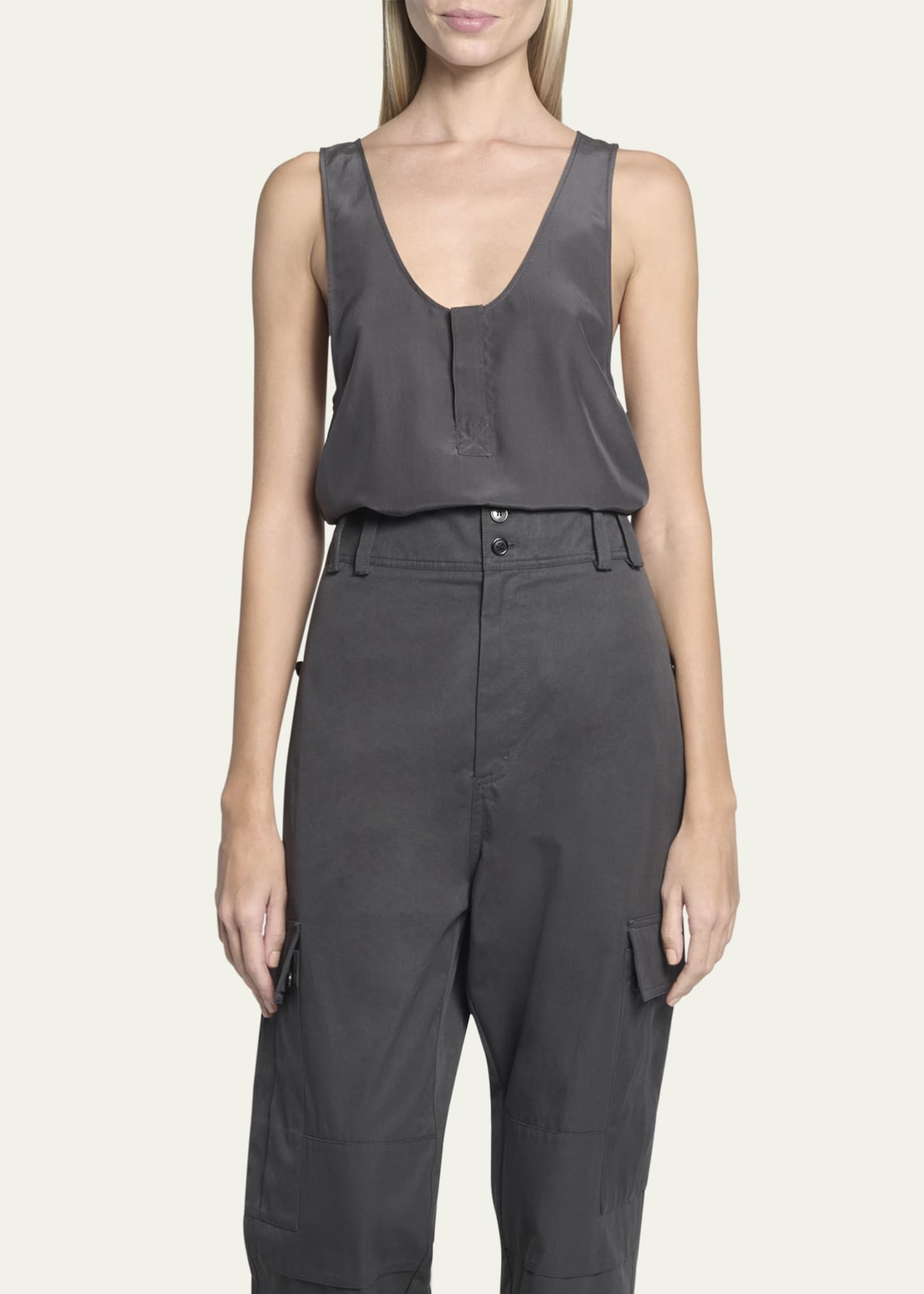 トップス YSL by Tom Ford Silk tank top TOM FORD Silk Tank Top | Pink | FARFETCH