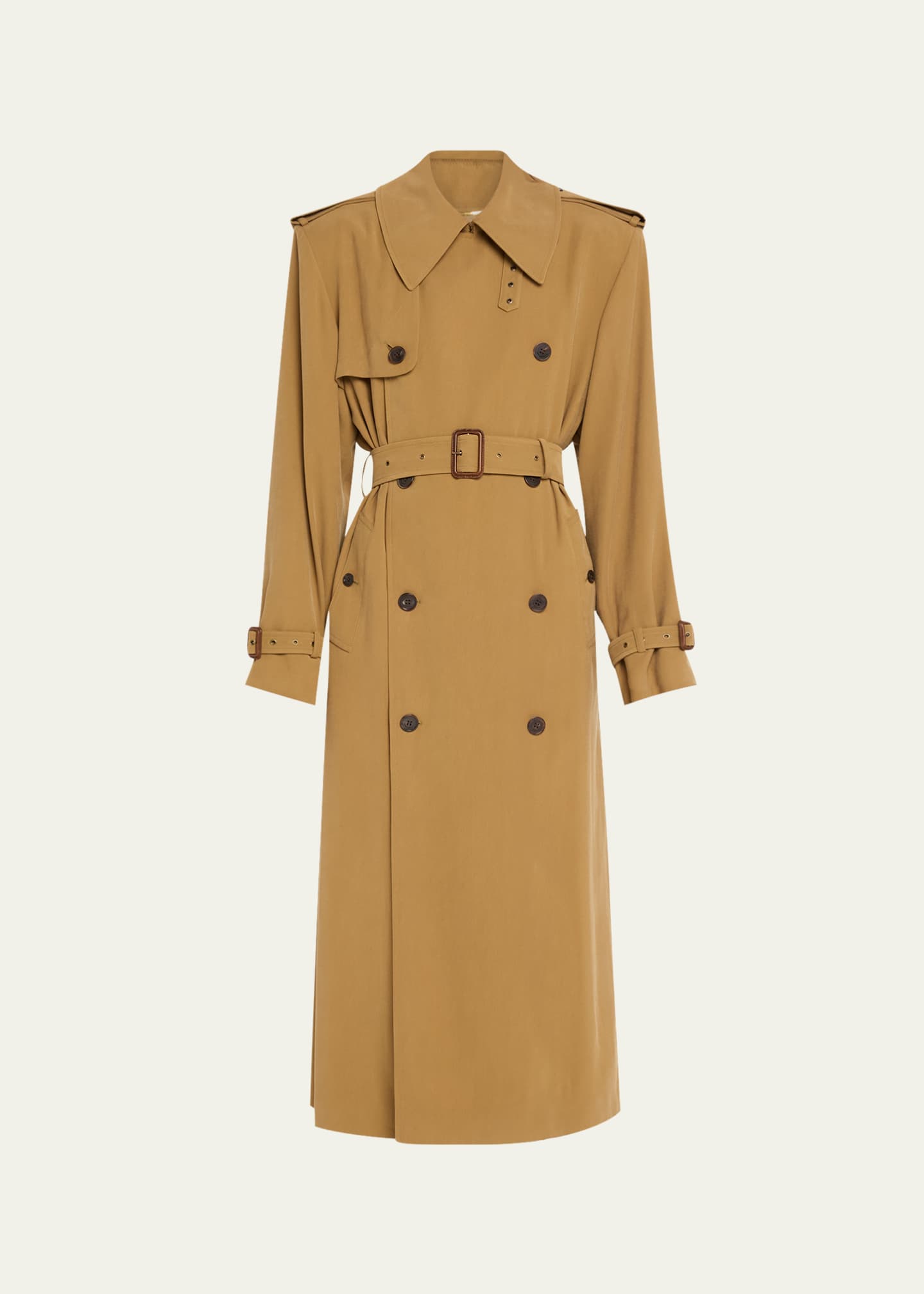Ysl overcoat cheap