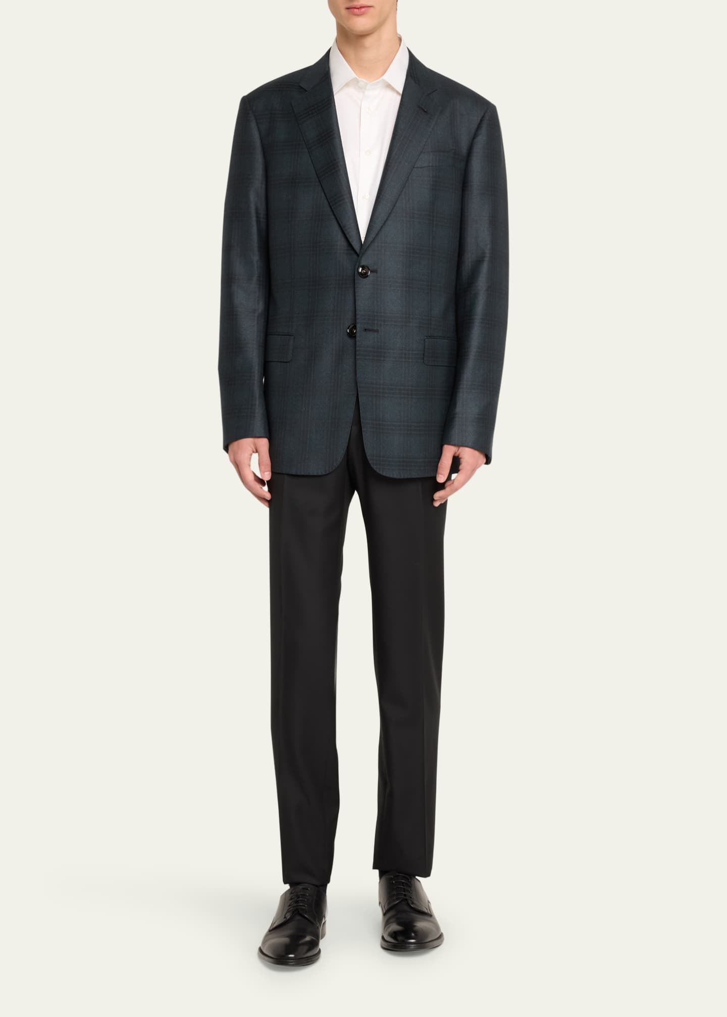 Giorgio Armani Men's Soft Wool-Cashmere Sport Coat Image 2 of 4