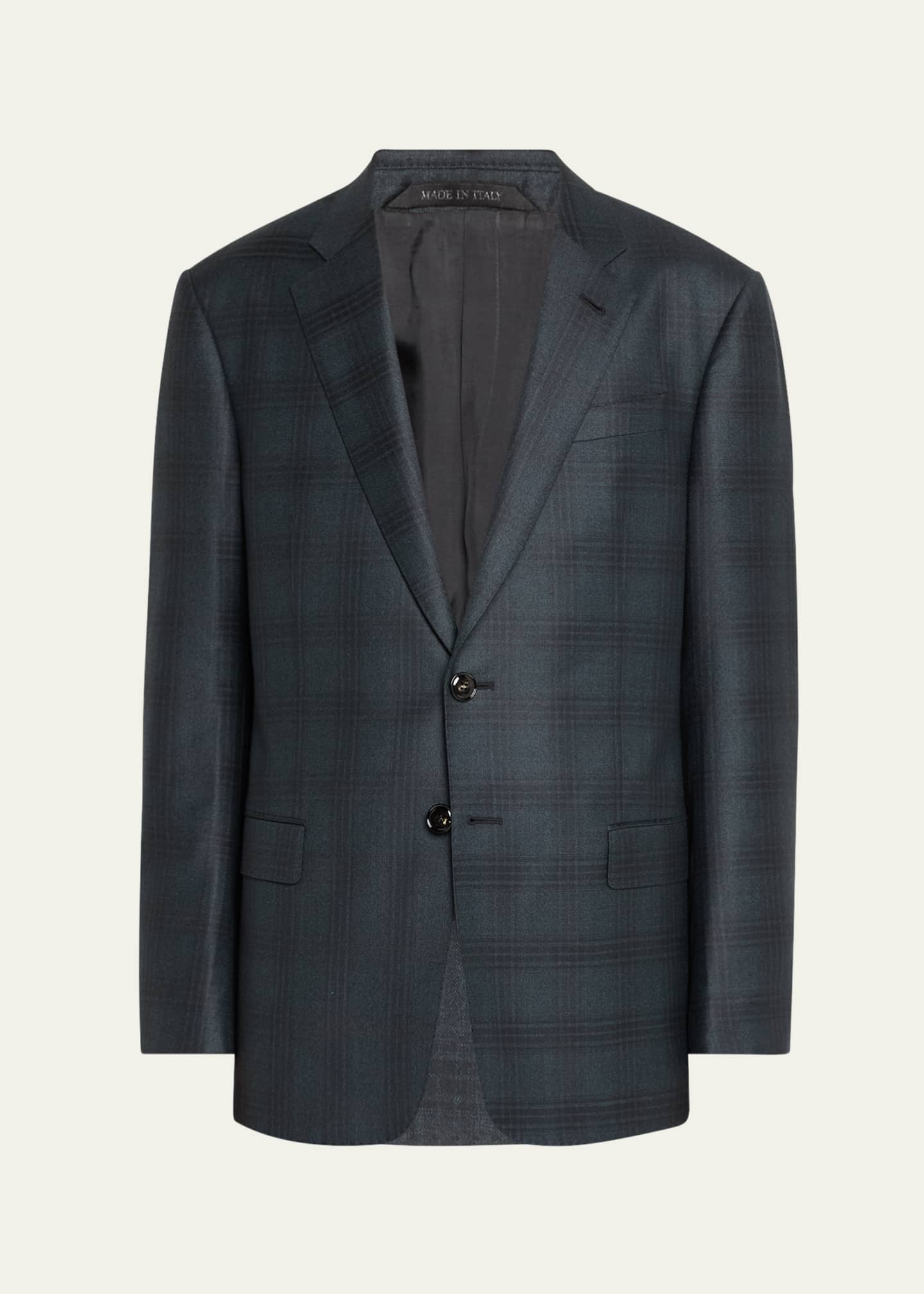 Giorgio Armani Men's Soft Wool-Cashmere Sport Coat Image 1 of 4