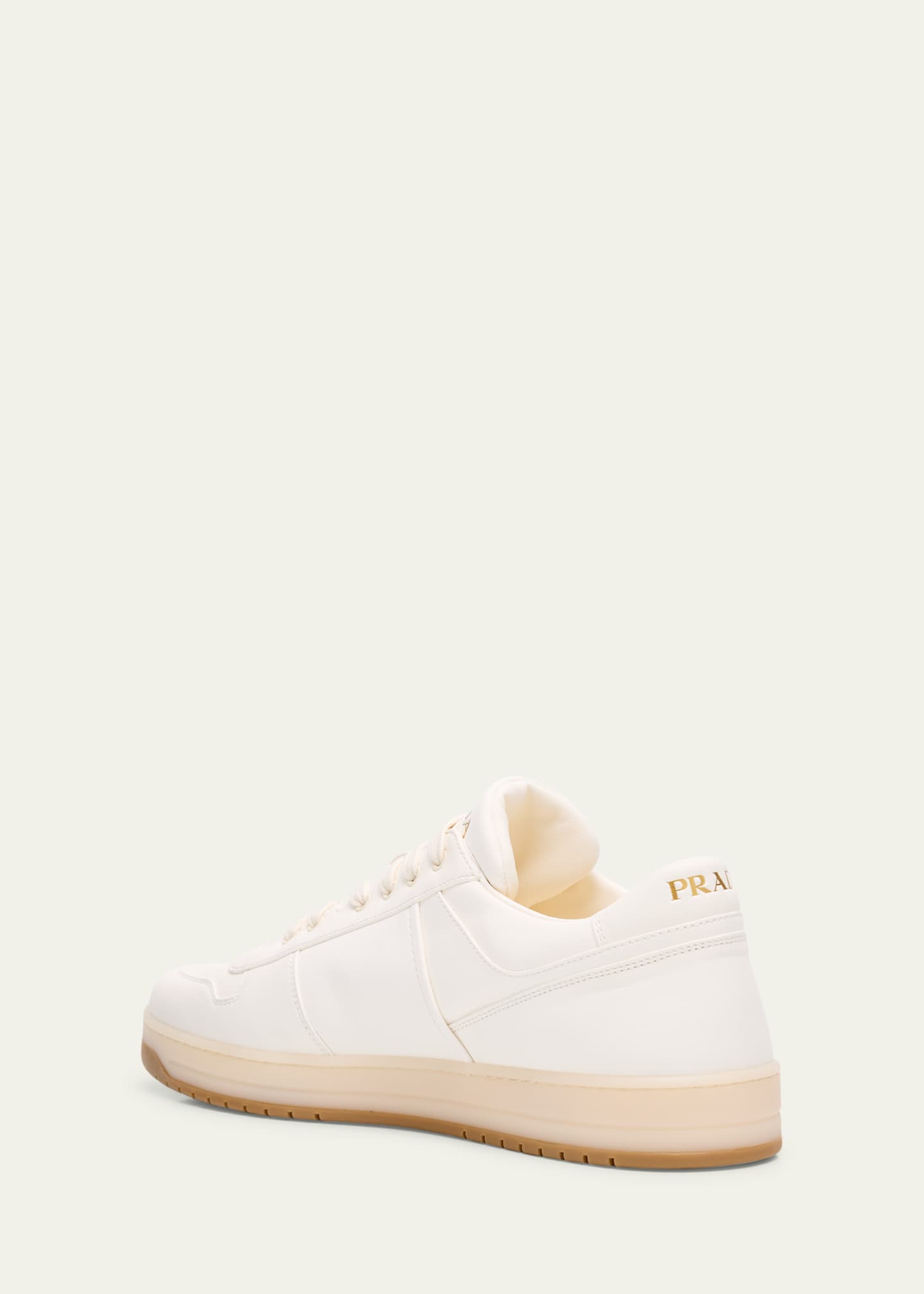 Prada Men's Downtown Napa Leather Low-Top Sneakers - Bergdorf Goodman