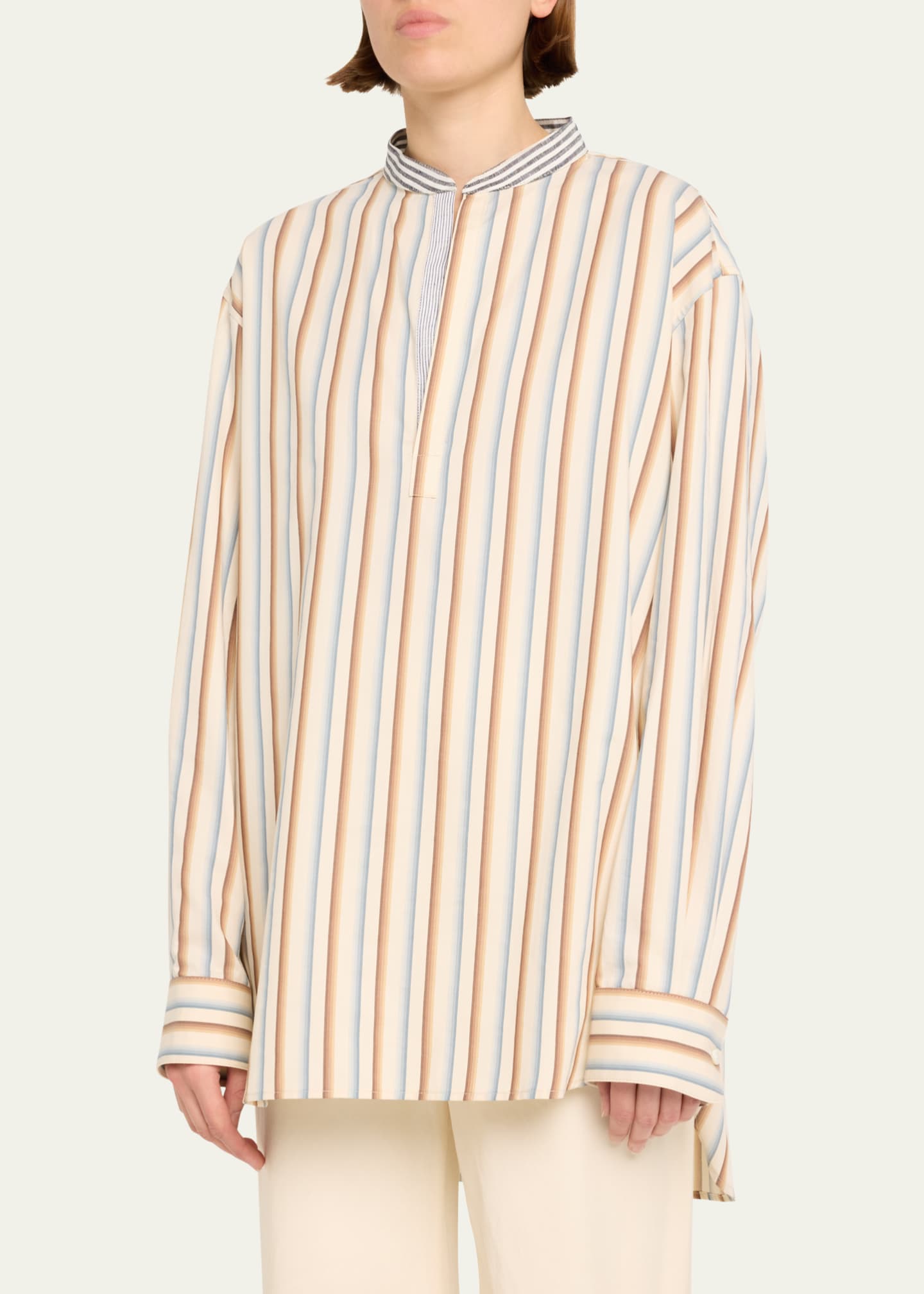 The Salting Watermill Stripe Classic Popover Image 4 of 5