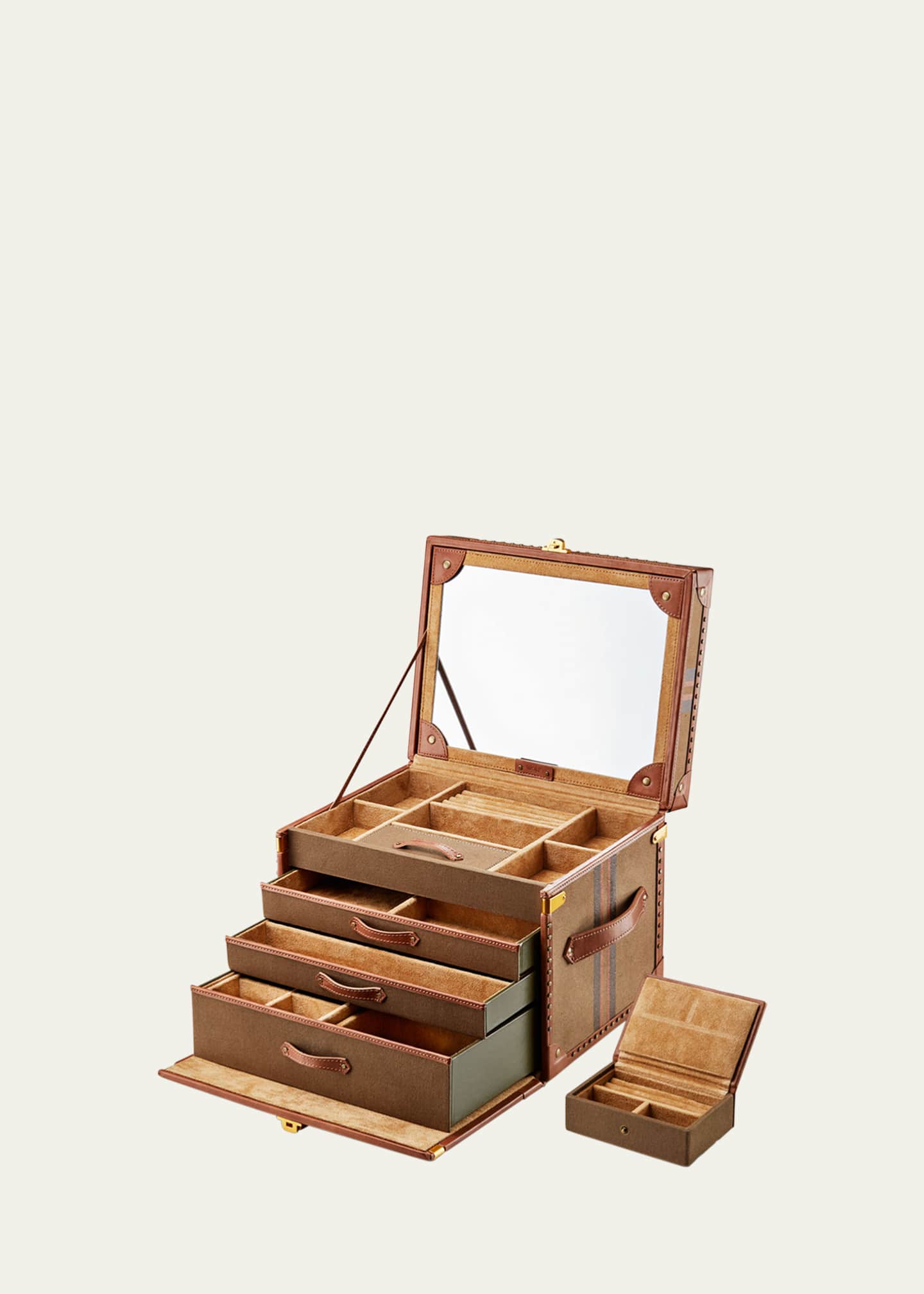 WOLF Ida Trunk Jewelry Box Image 2 of 5