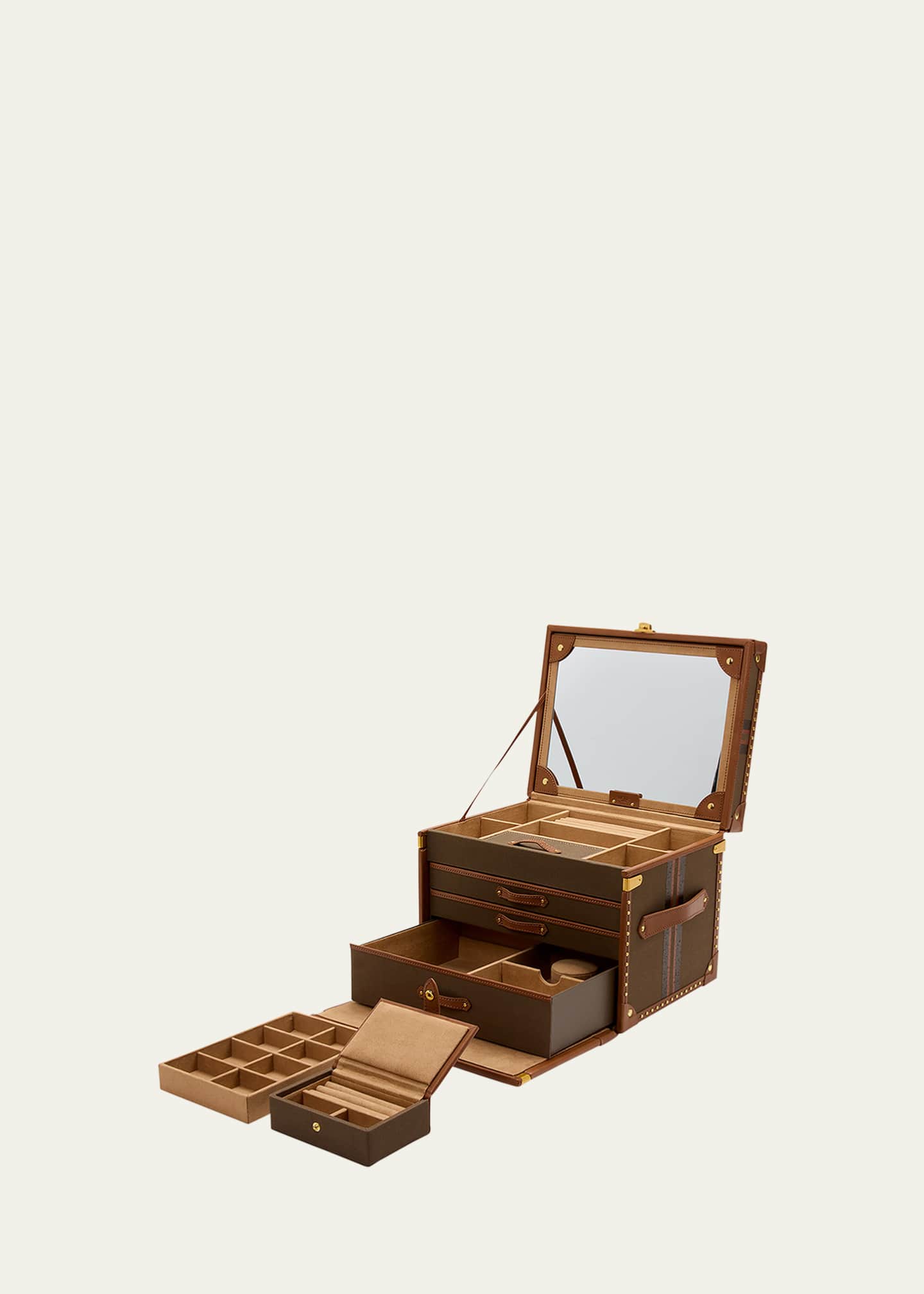 WOLF Ida Trunk Jewelry Box Image 5 of 5