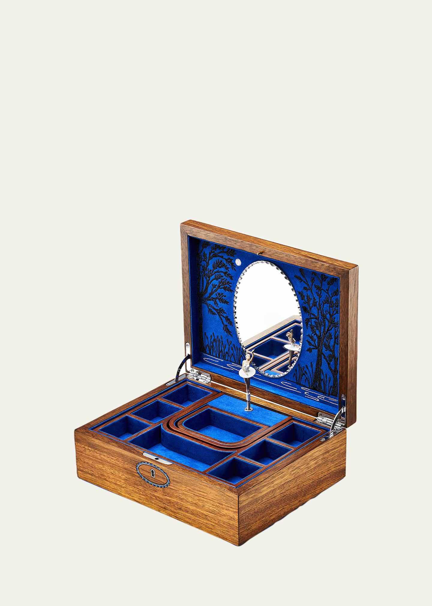 WOLF Ballet Musical Jewelry Box Image 1 of 4