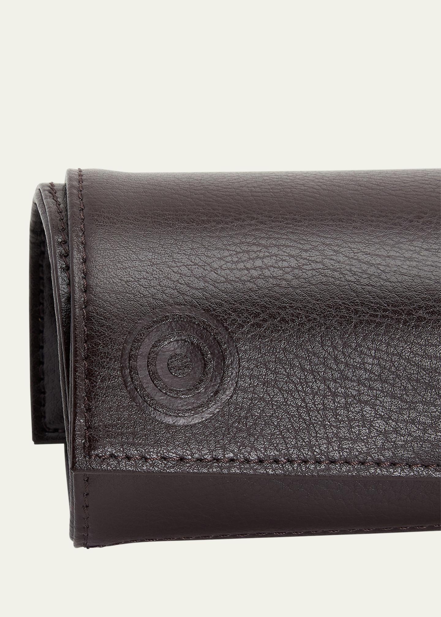 WOLF x WM Brown Knife Roll - Bergdorf Goodman