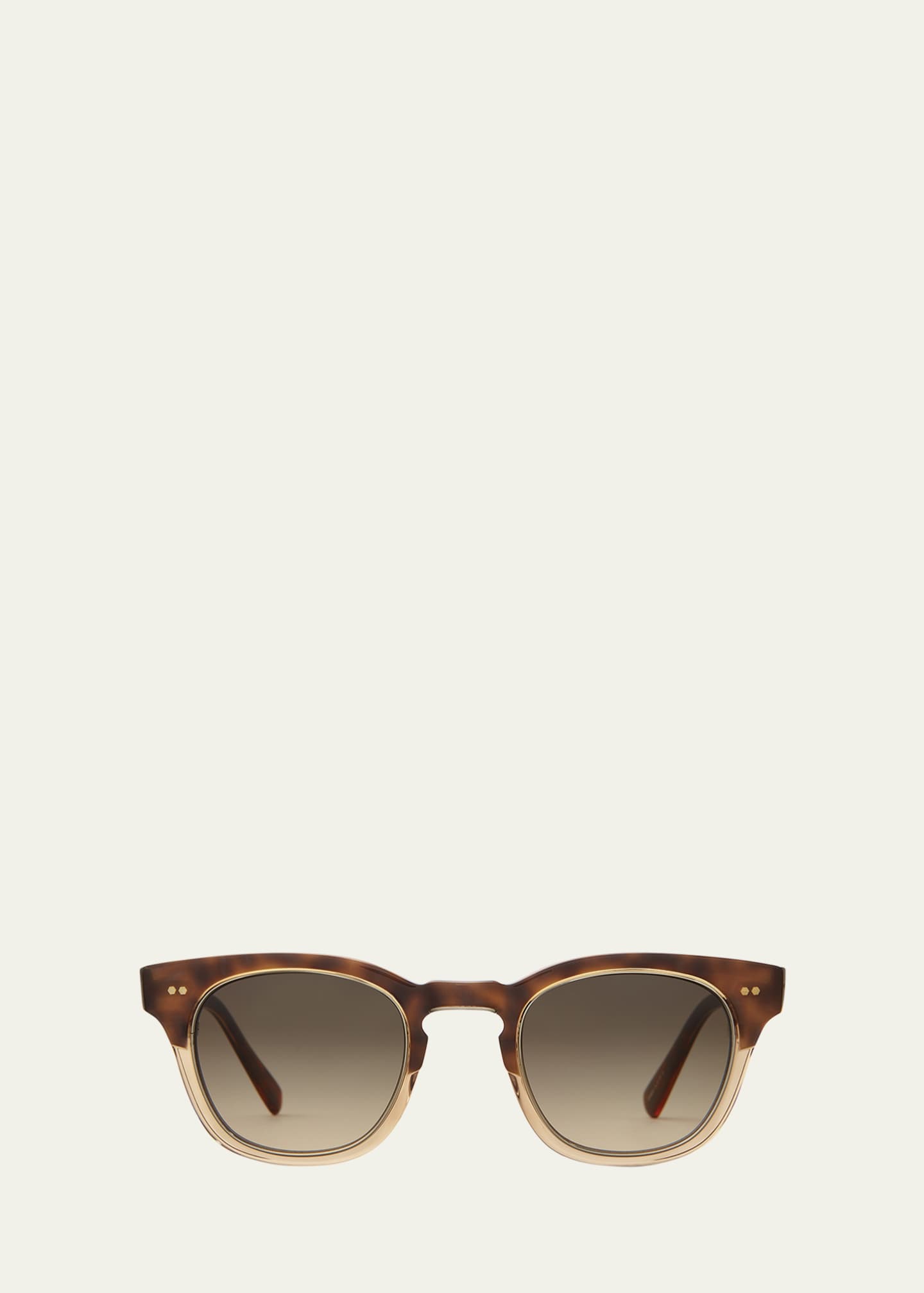 Mr. Leight Men's Hanalei II Acetate Square Sunglasses Image 1 of 2