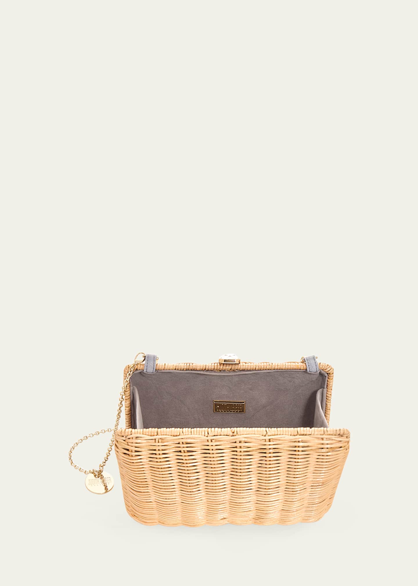 Basket clutch bag outlet