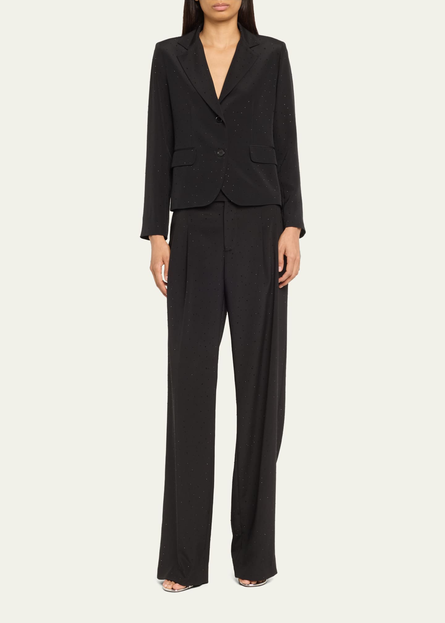 Libertine Stardust Crystal Baggy Trousers Image 2 of 5