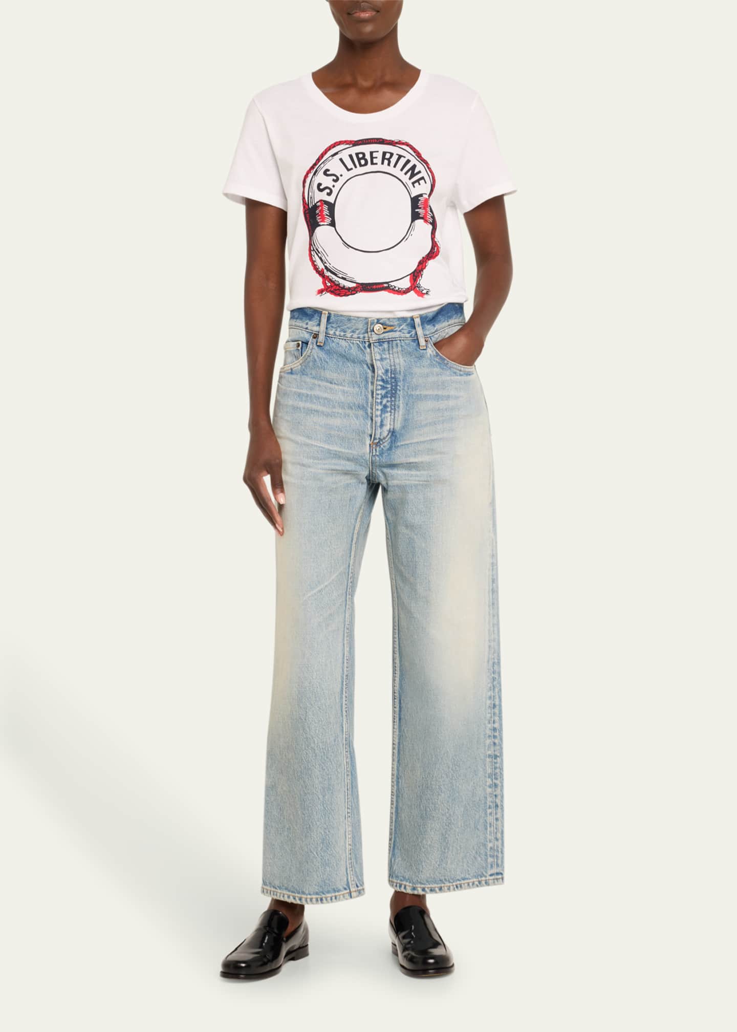 Libertine SS Libertine Lifebuoy T-Shirt Image 2 of 4