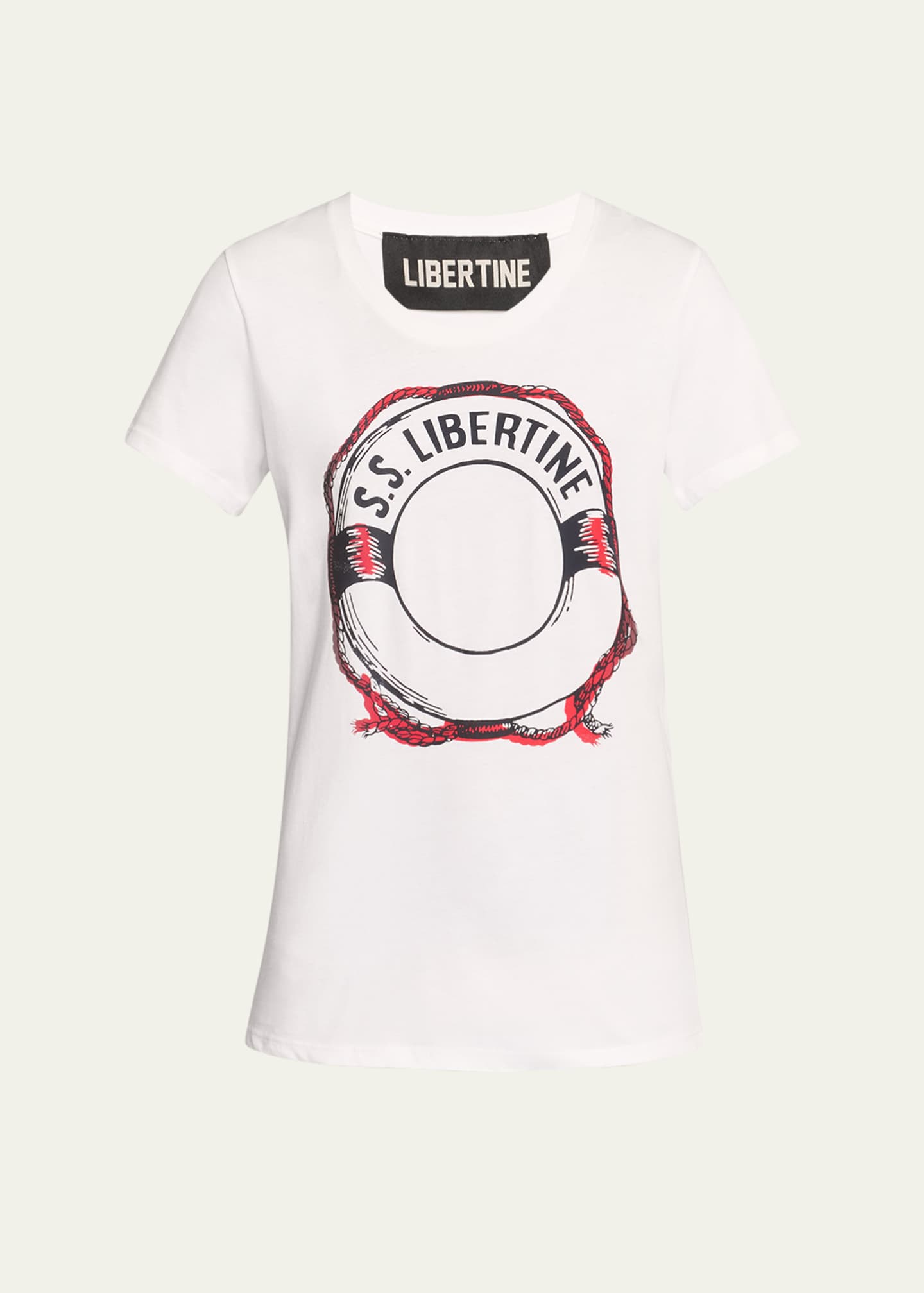 Libertine SS Libertine Lifebuoy T-Shirt Image 1 of 4