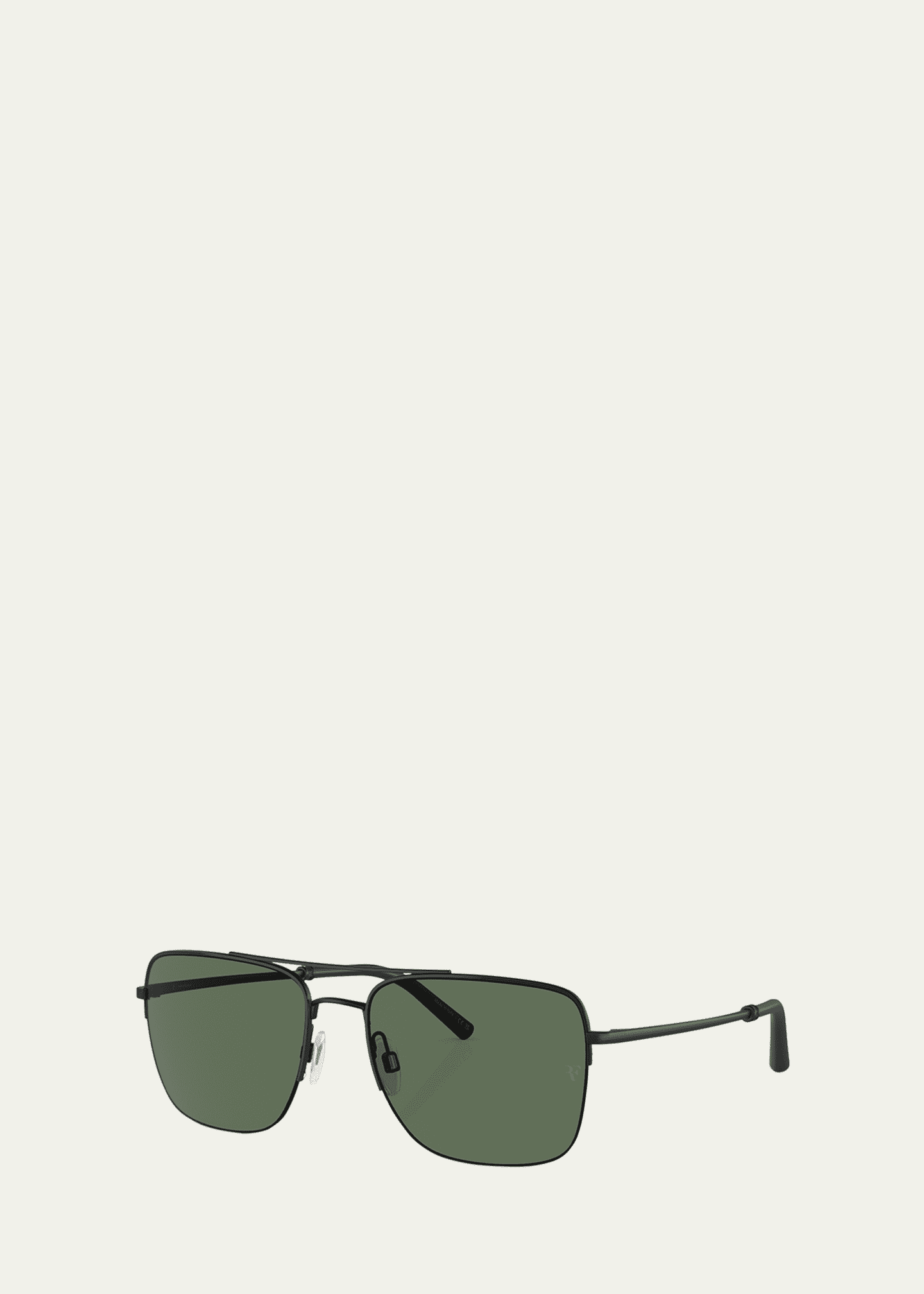 Oliver Peoples x Federer Men's R-2 Metal Aviator Sunglasses Image 2 of 3