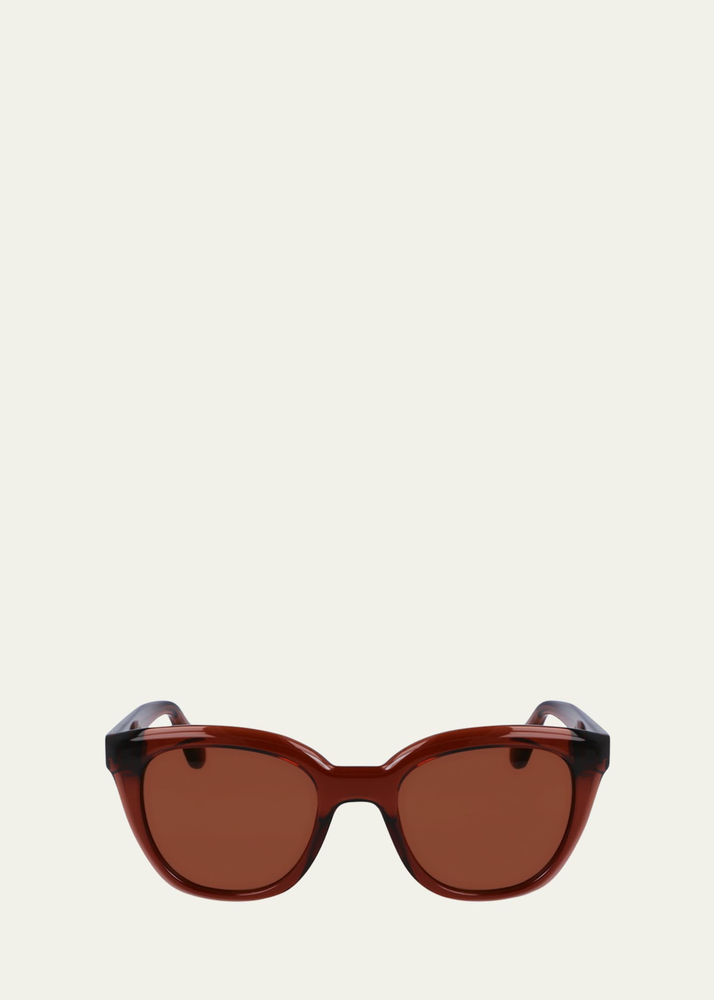 Ferragamo Logo Plastic Cat-Eye Sunglasses Image 1 of 2
