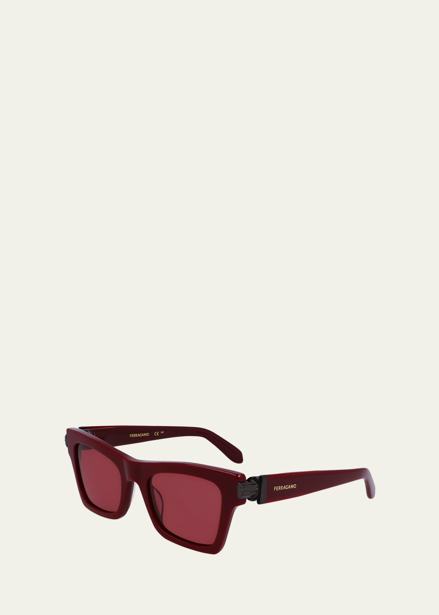 Ferragamo Prisma Acetate Cat-Eye Sunglasses - Bergdorf Goodman