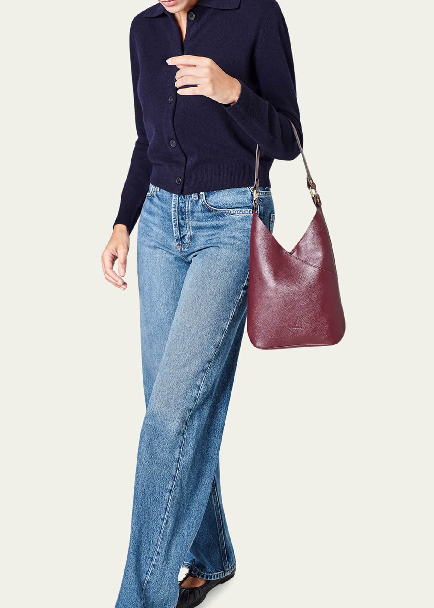 Il Bisonte Malibu Leather Shoulder Bag Image 5 of 5