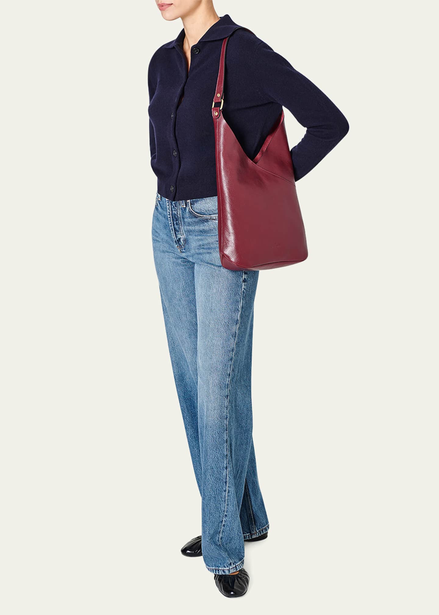 Il Bisonte Malibu Leather Shoulder Bag Image 5 of 5