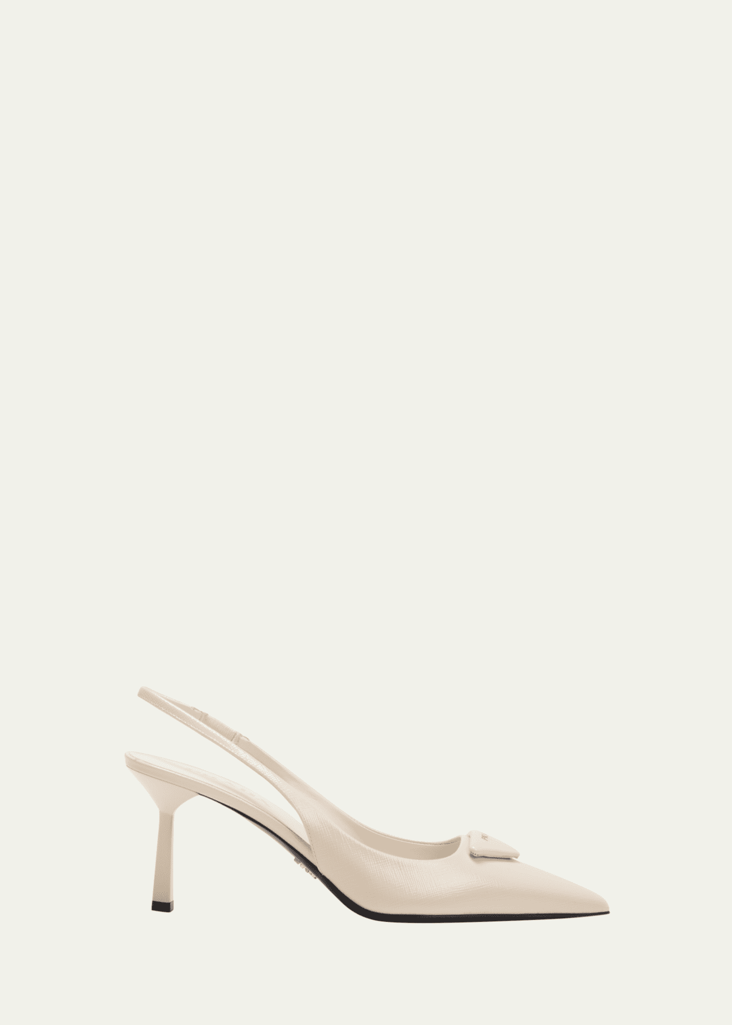 Prada Vernice Leather Slingback Pumps Image 1 of 5