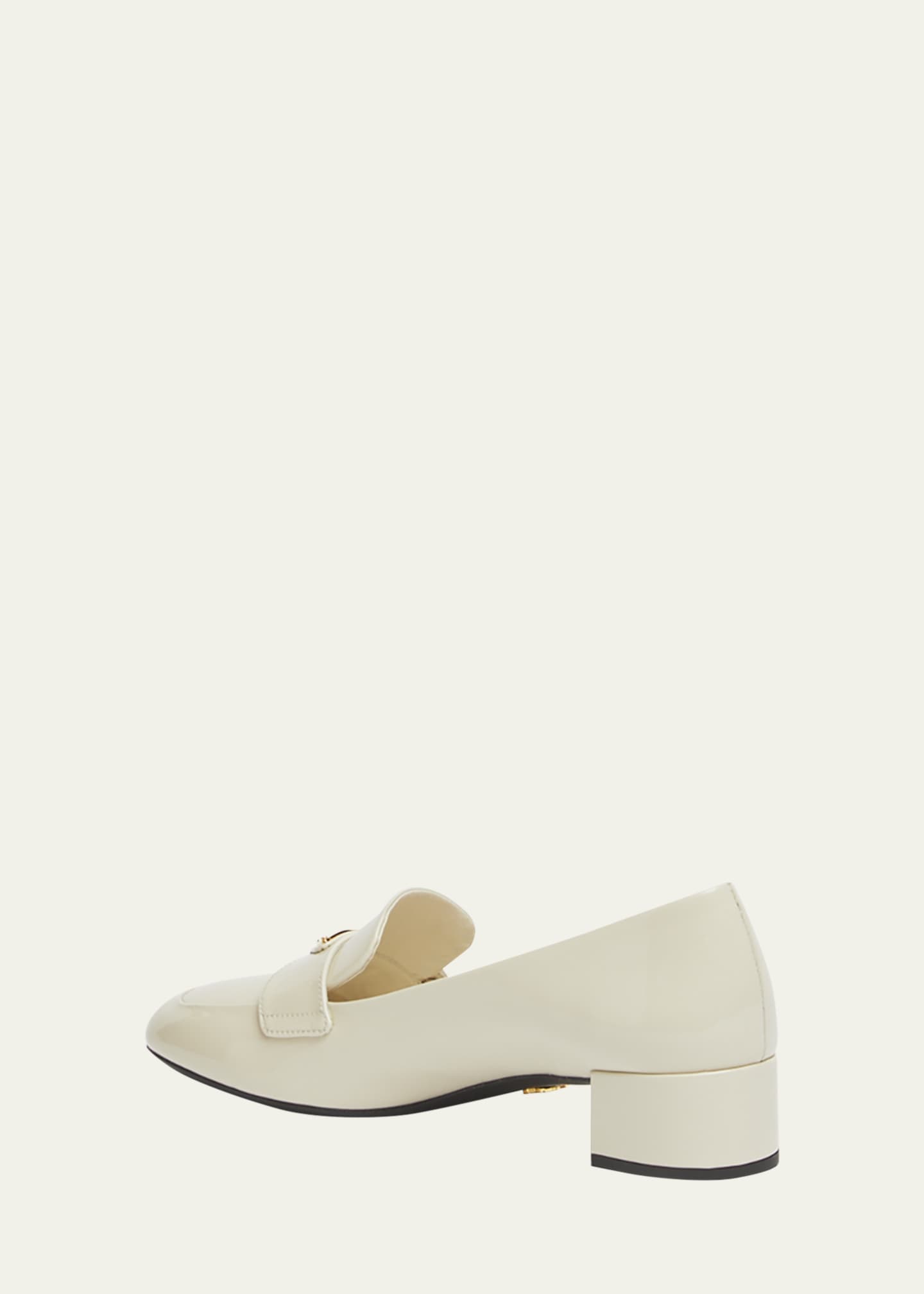 Vernice Patent Loafer Pumps