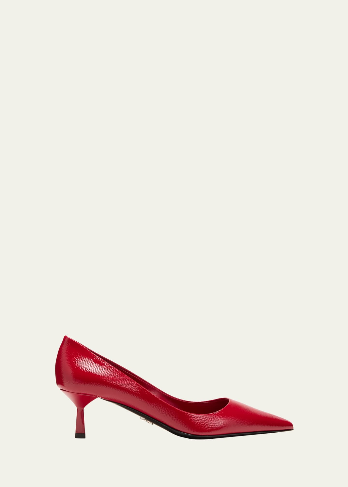Prada Vernice Calfskin Stiletto Pumps Image 1 of 5