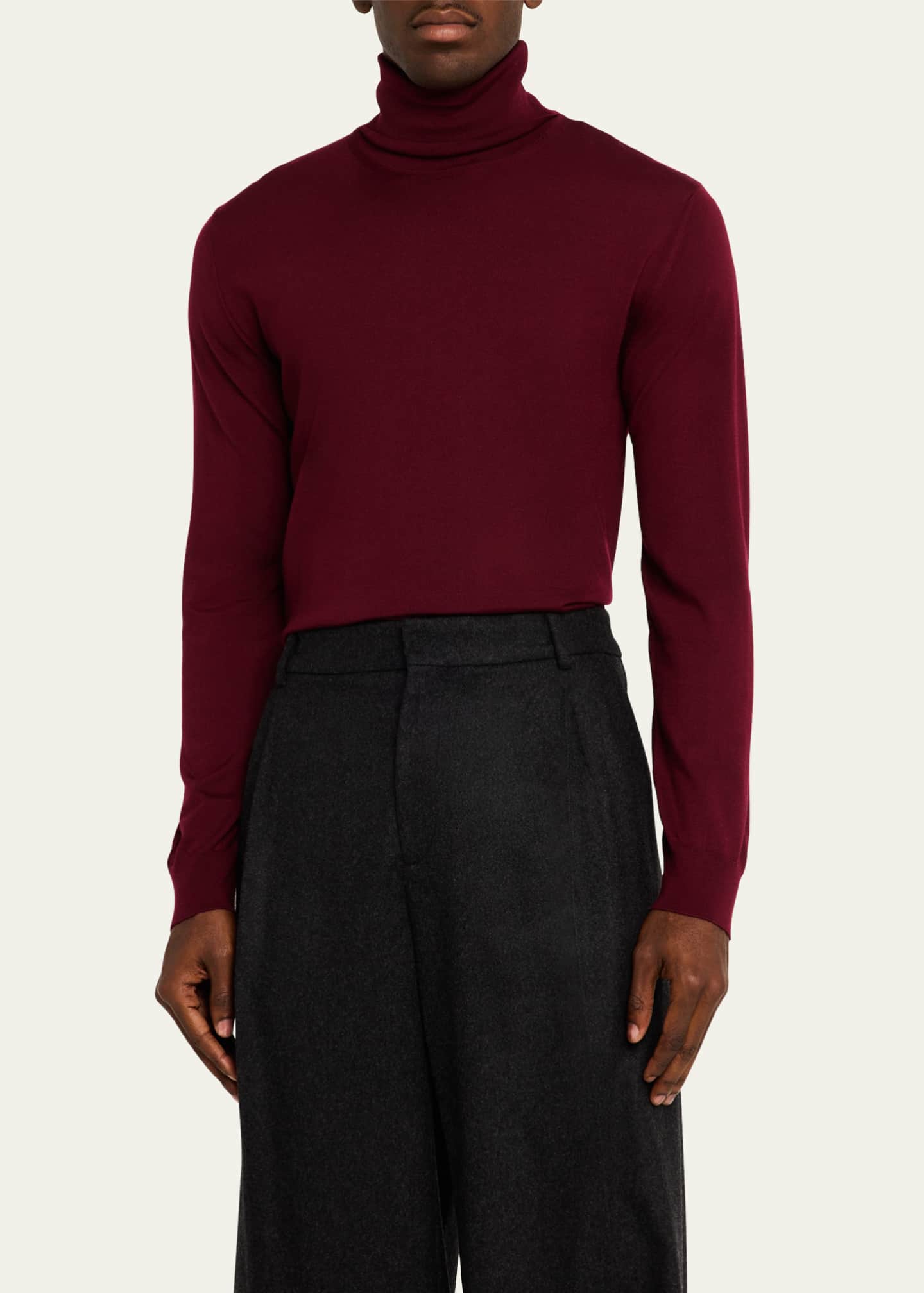 Valentino Garavani Men s Wool Turtleneck Sweater