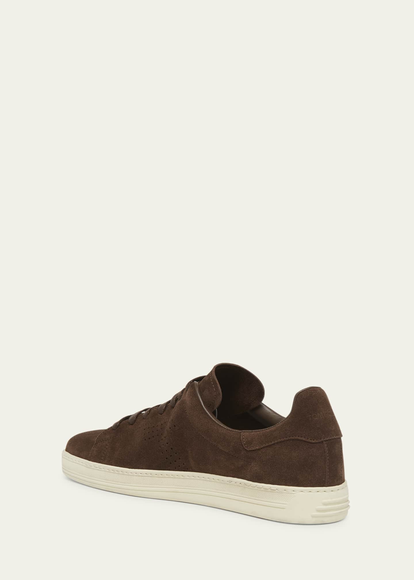 TOM FORD Men's Warwick Suede Sneakers - Bergdorf Goodman