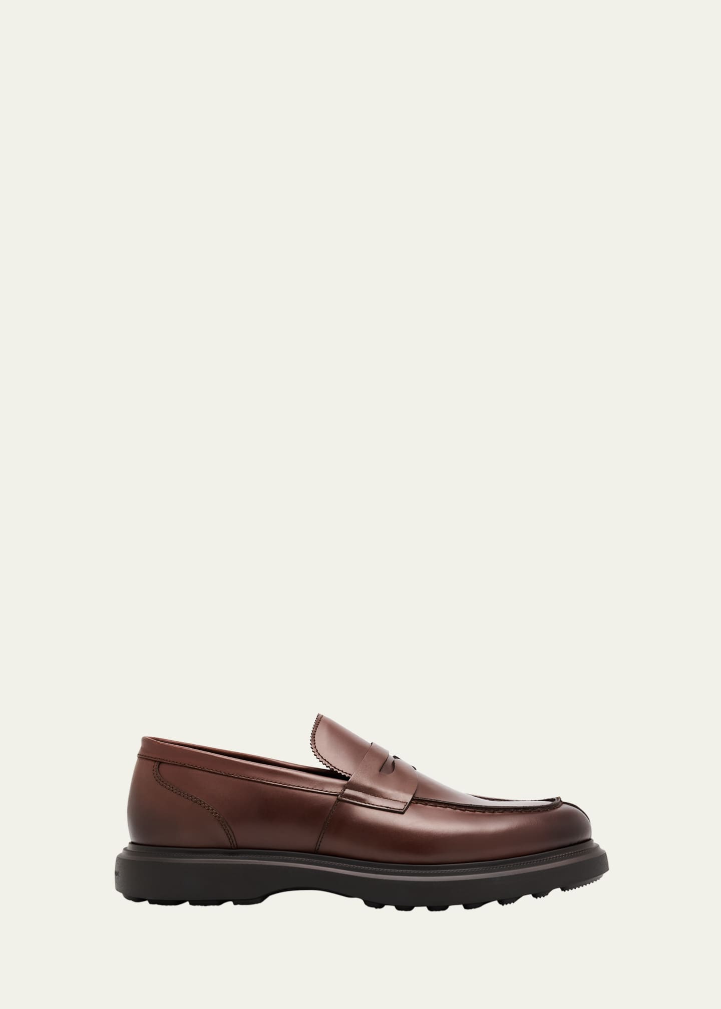 Stuart Weitzman Men s Alvin Leather Penny Loafers