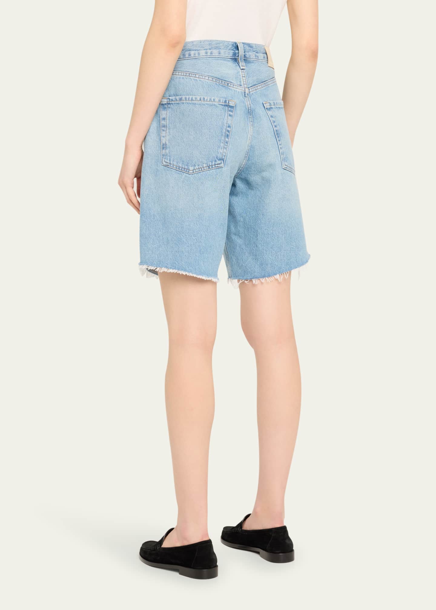 Citizens of Humanity Ayla Denim Shorts Bergdorf Goodman