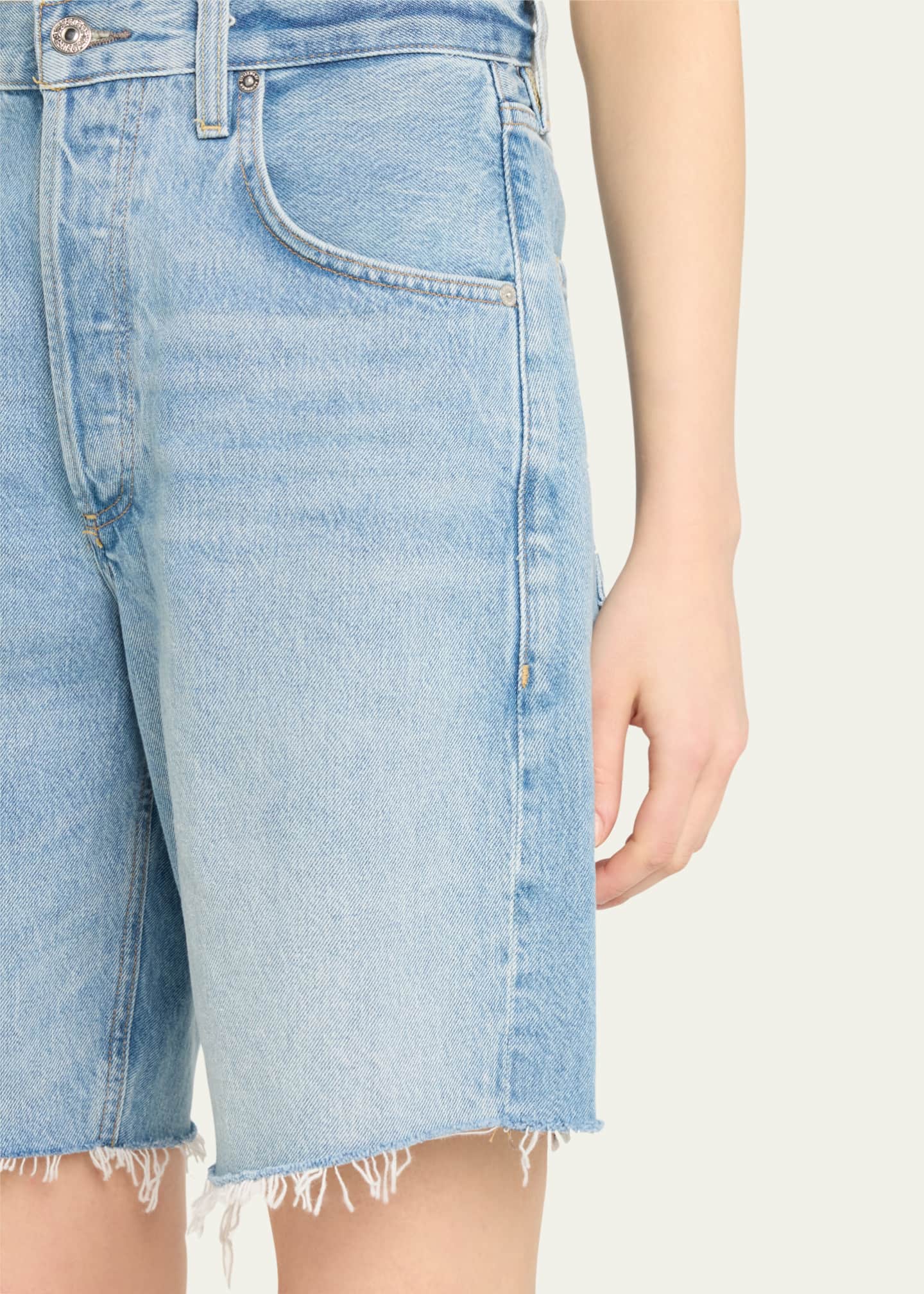 Citizens of Humanity Ayla Denim Shorts Bergdorf Goodman