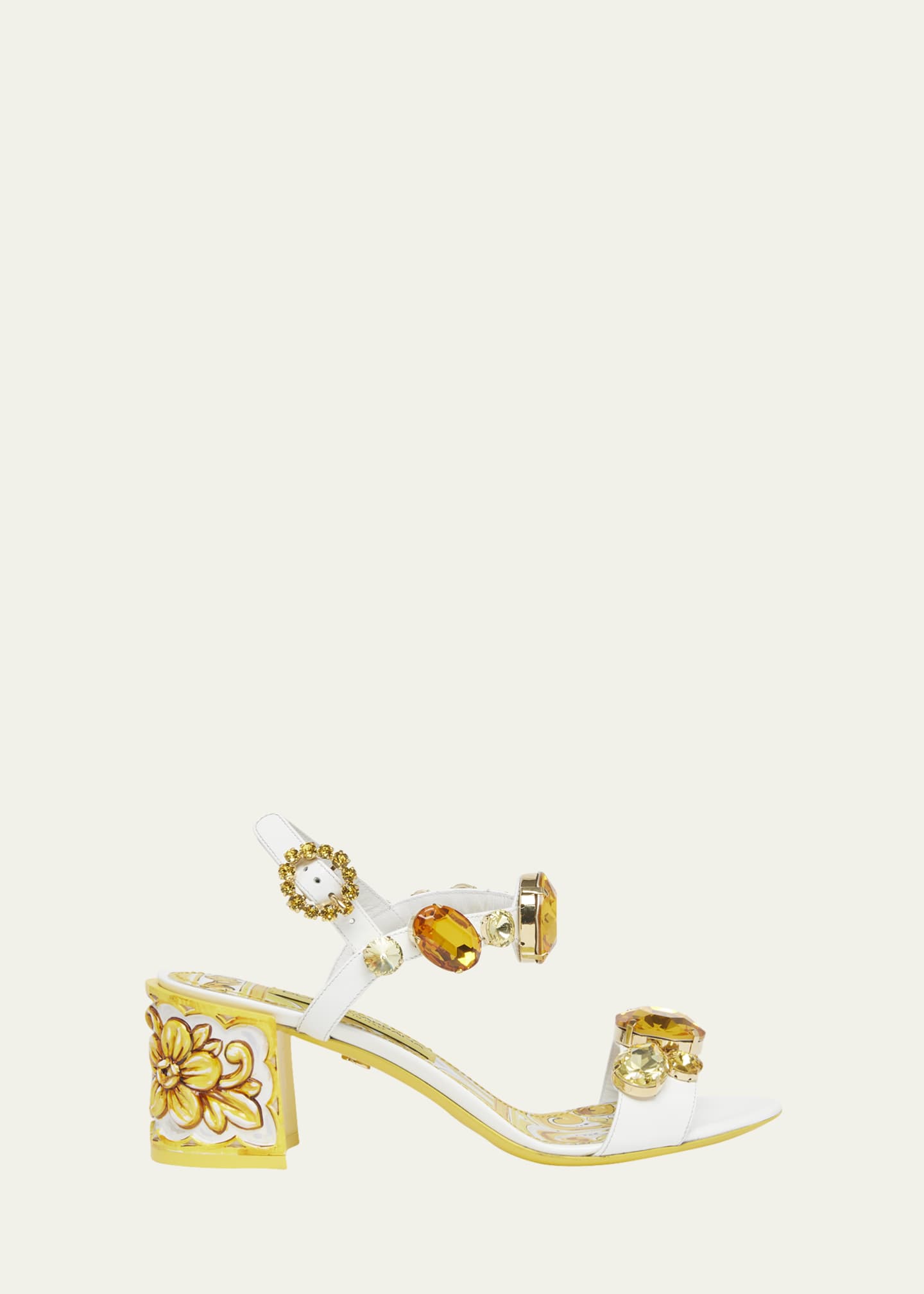 dolce and gabbana block heels