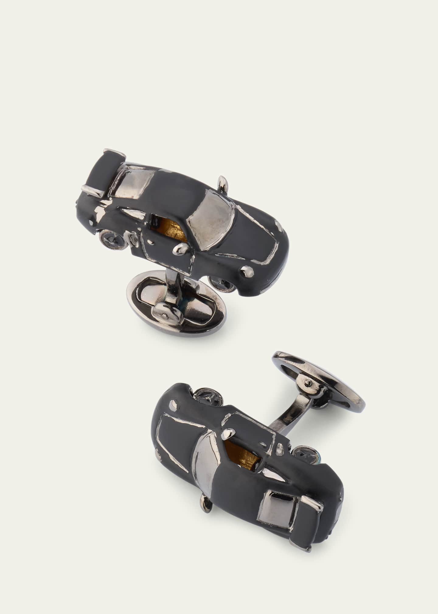 Jan Leslie Men's Enamel Fast Car Cufflinks Image 3 of 4