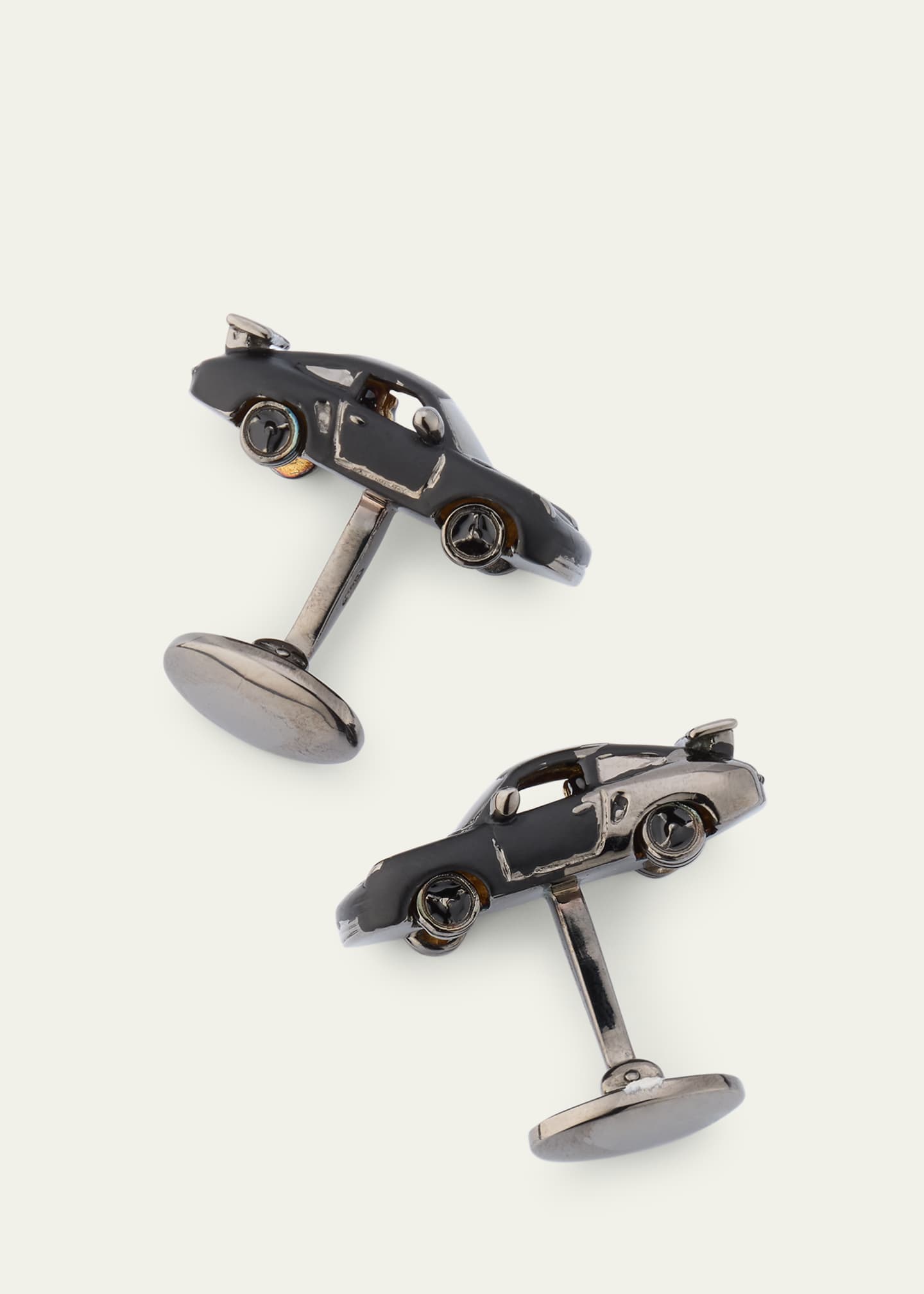 Jan Leslie Men's Enamel Fast Car Cufflinks Image 4 of 4