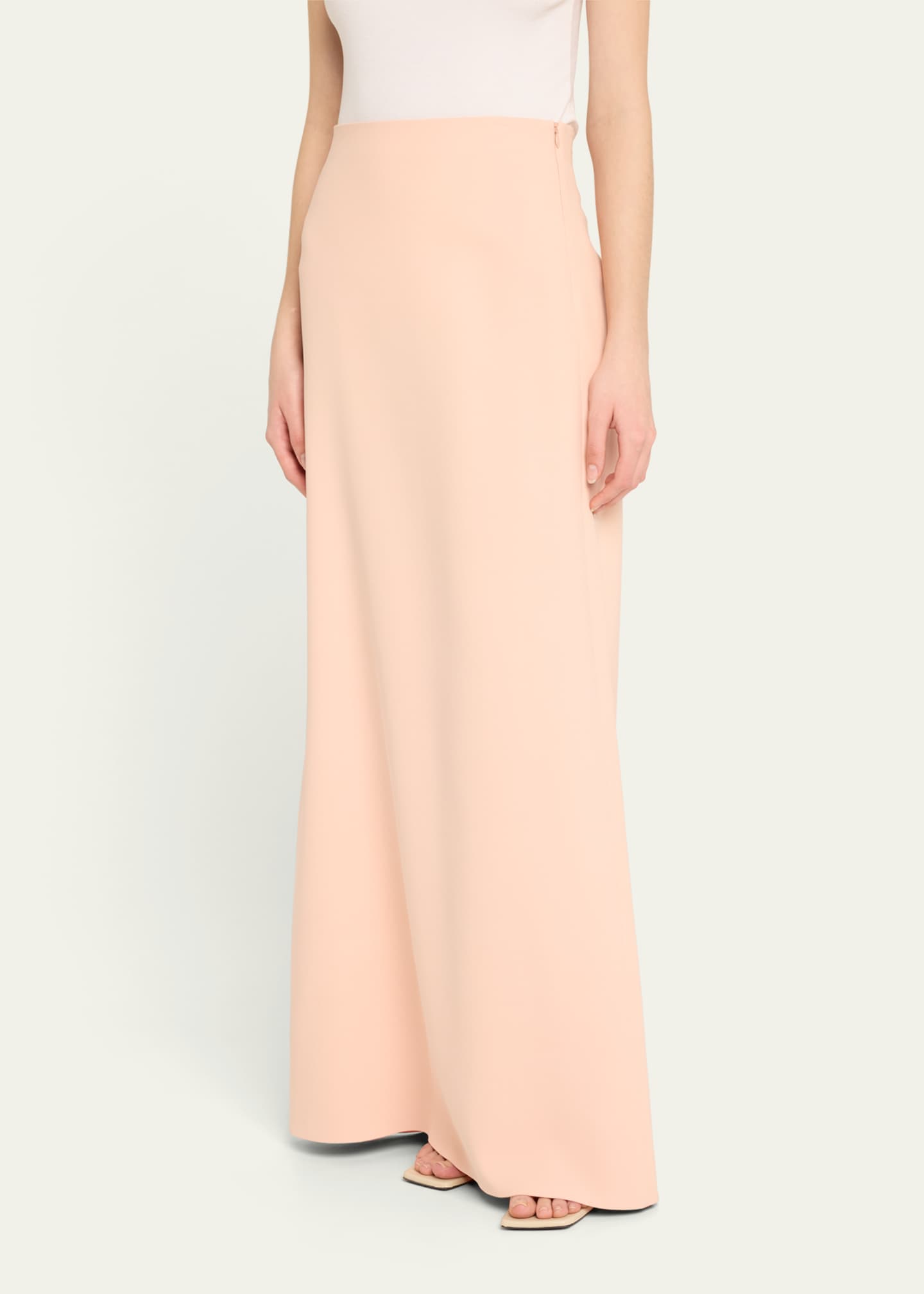 Lafayette 148 New York High-Rise A-Line Maxi Skirt Image 3 of 4