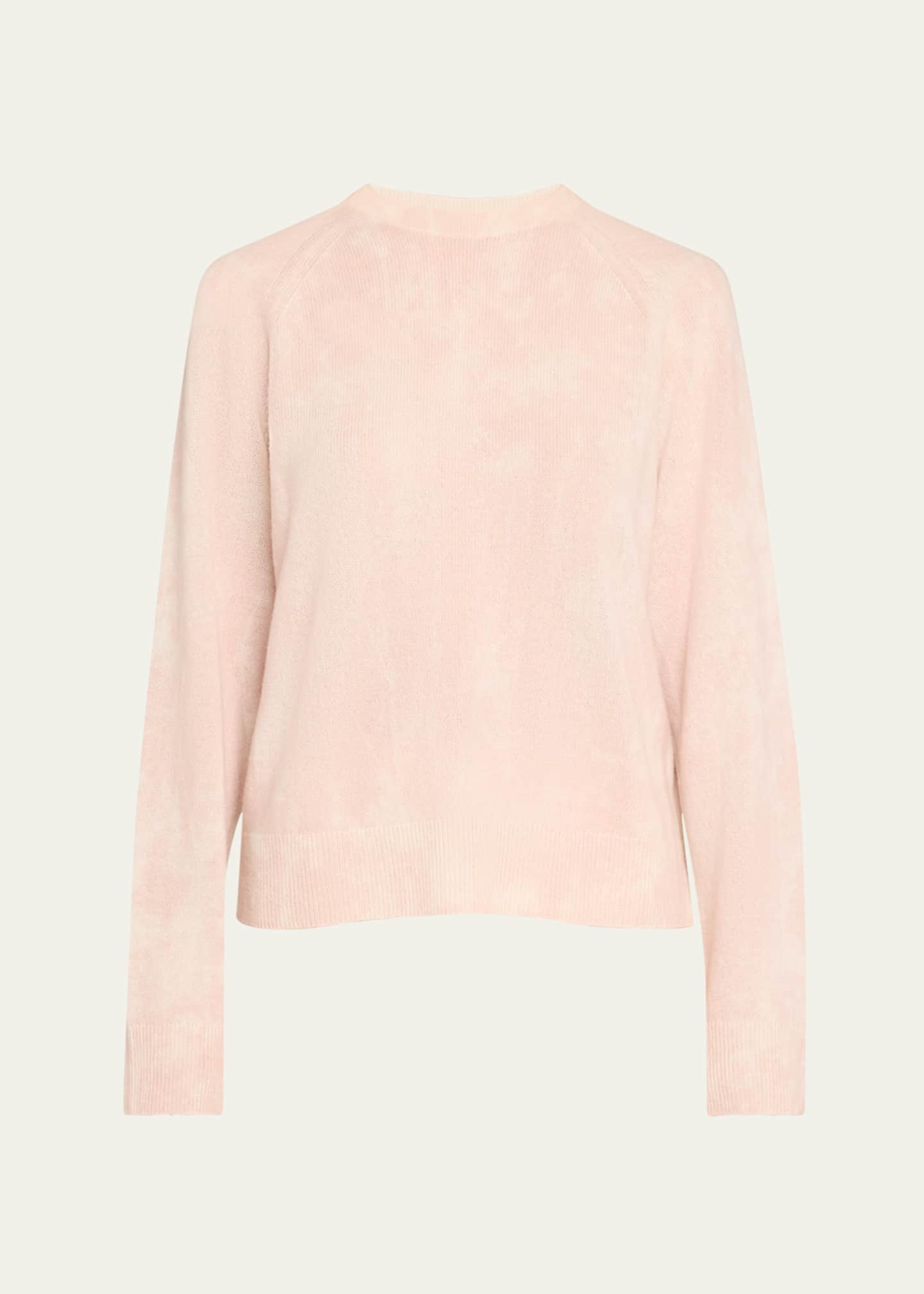 Lafayette 148 New York Raglan-Sleeve Ombre Cashmere Sweater Image 1 of 5