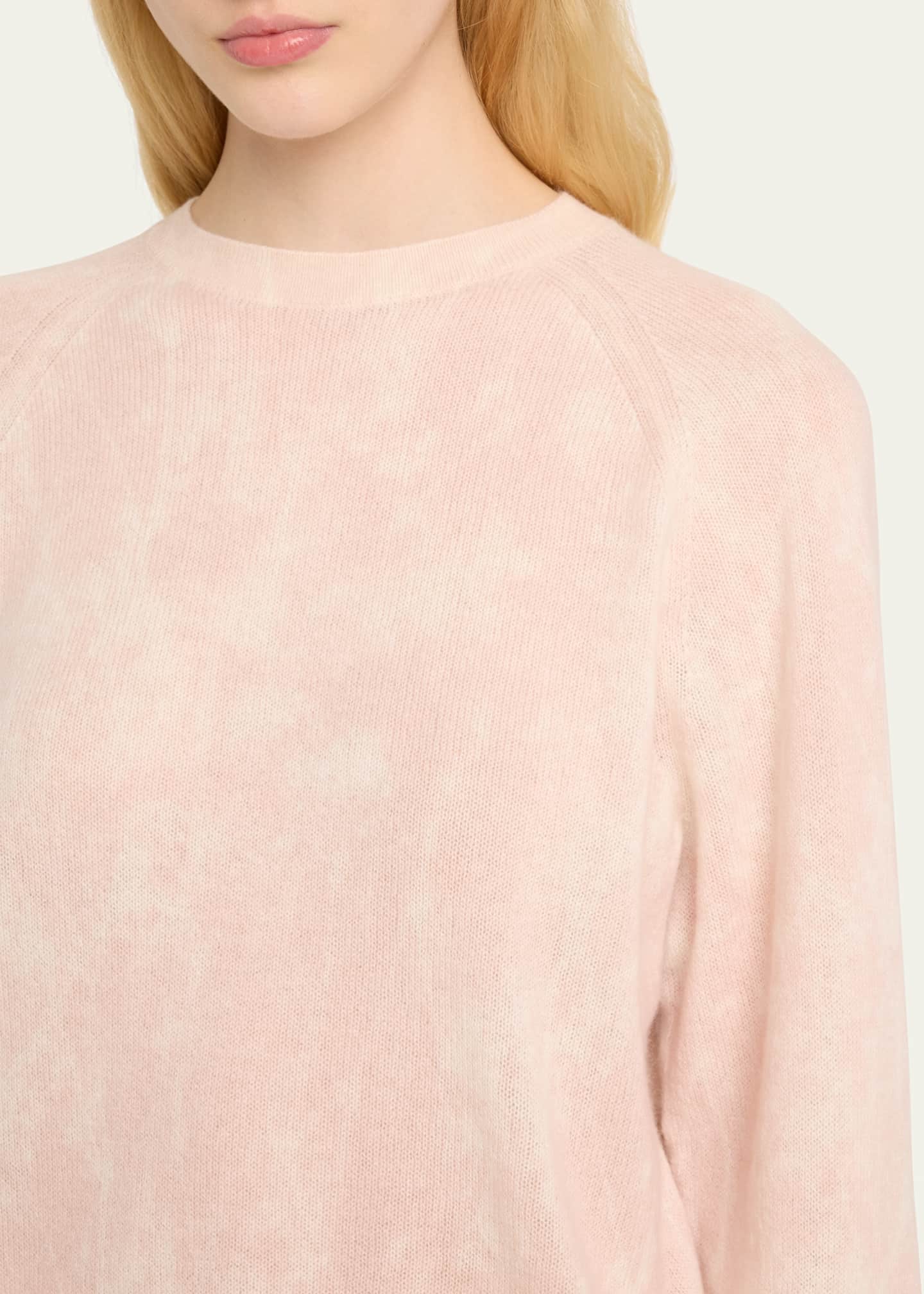 Lafayette 148 New York Raglan-Sleeve Ombre Cashmere Sweater Image 5 of 5