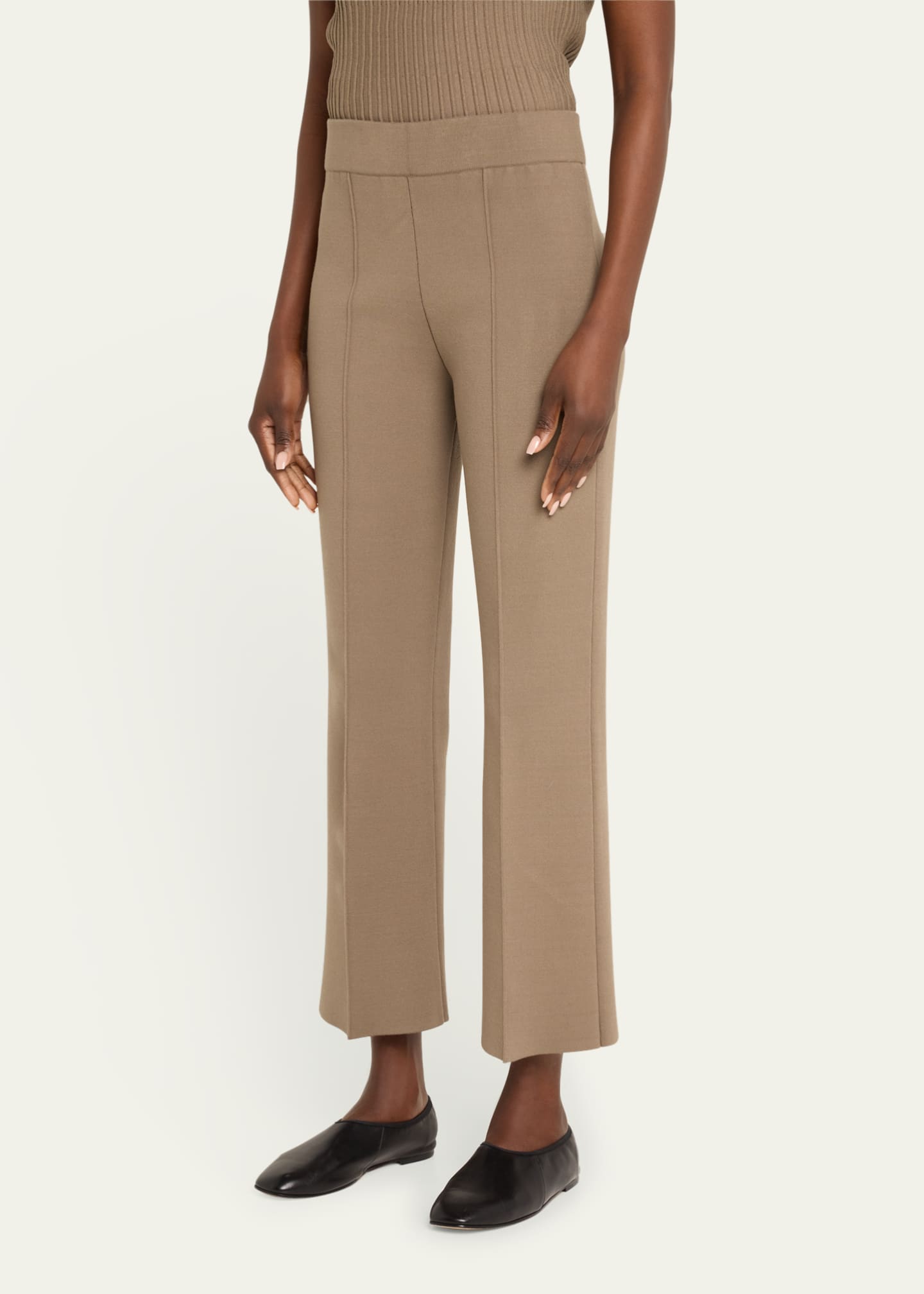 Lafayette 148 New York Foley Knit Flare Pants Image 4 of 5