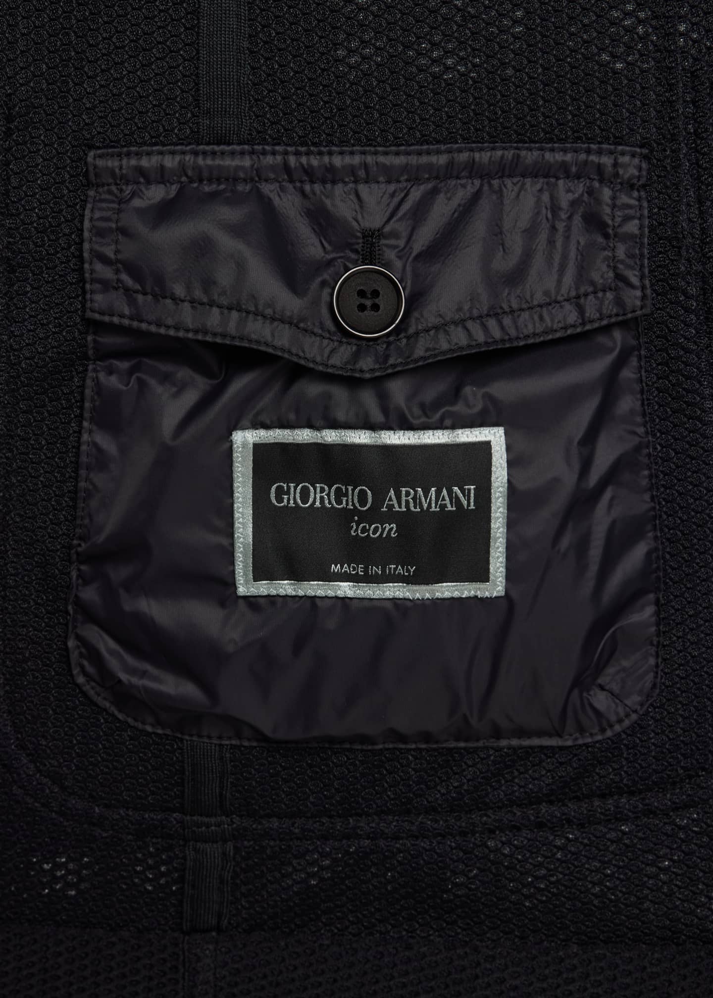 Giorgio Armani Men's Rice Stitch Sport Coat Image 6 of 8