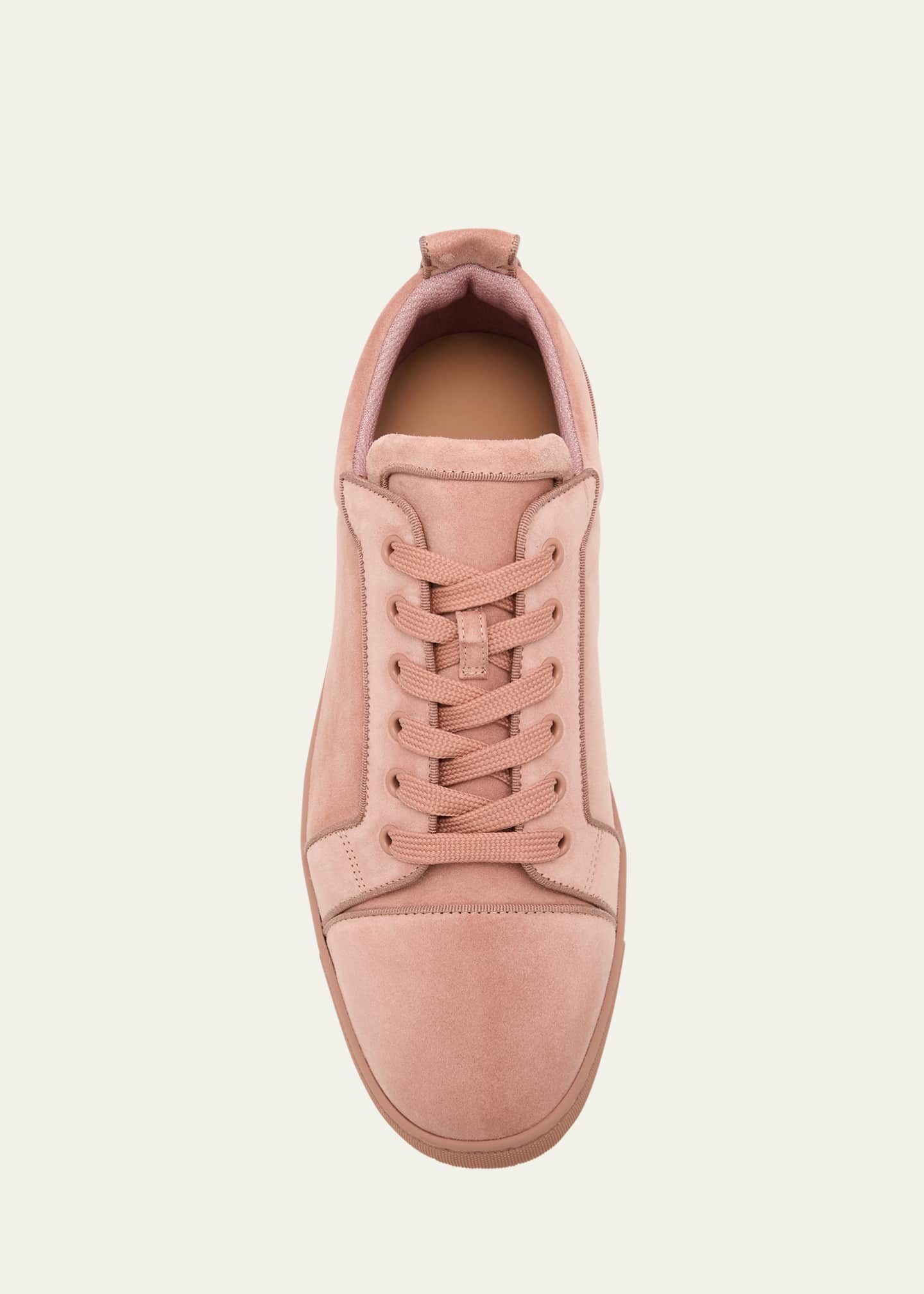 Christian Louboutin Men's Louis Suede Red Sole Sneakers Image 6 of 6