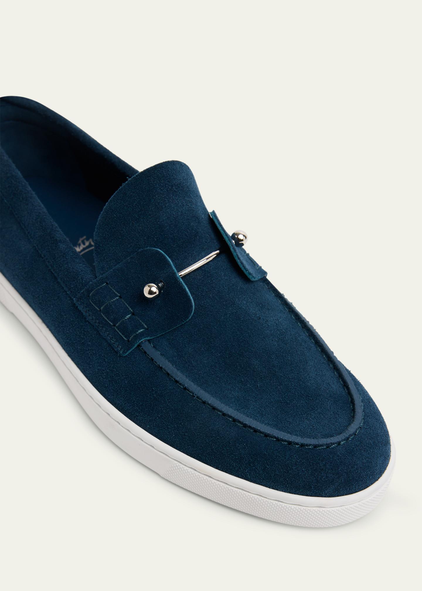 Christian Louboutin Chambeliboat Suede Boat Shoe Christian Louboutin Chambeliboat Loafers | Sendegaro FR main image 2