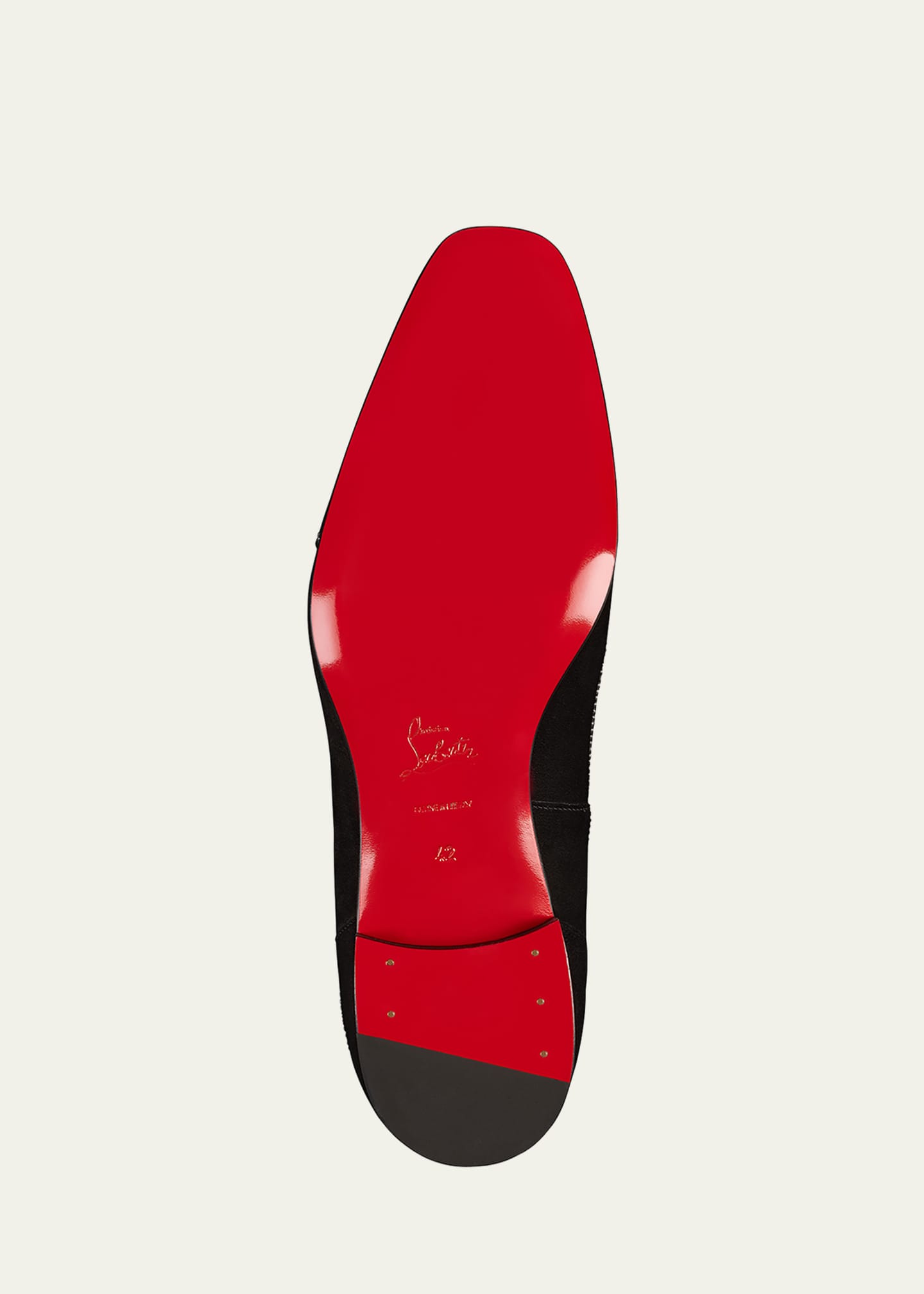 Christian Louboutin Men's Dandysiago Rhinestone and Leather