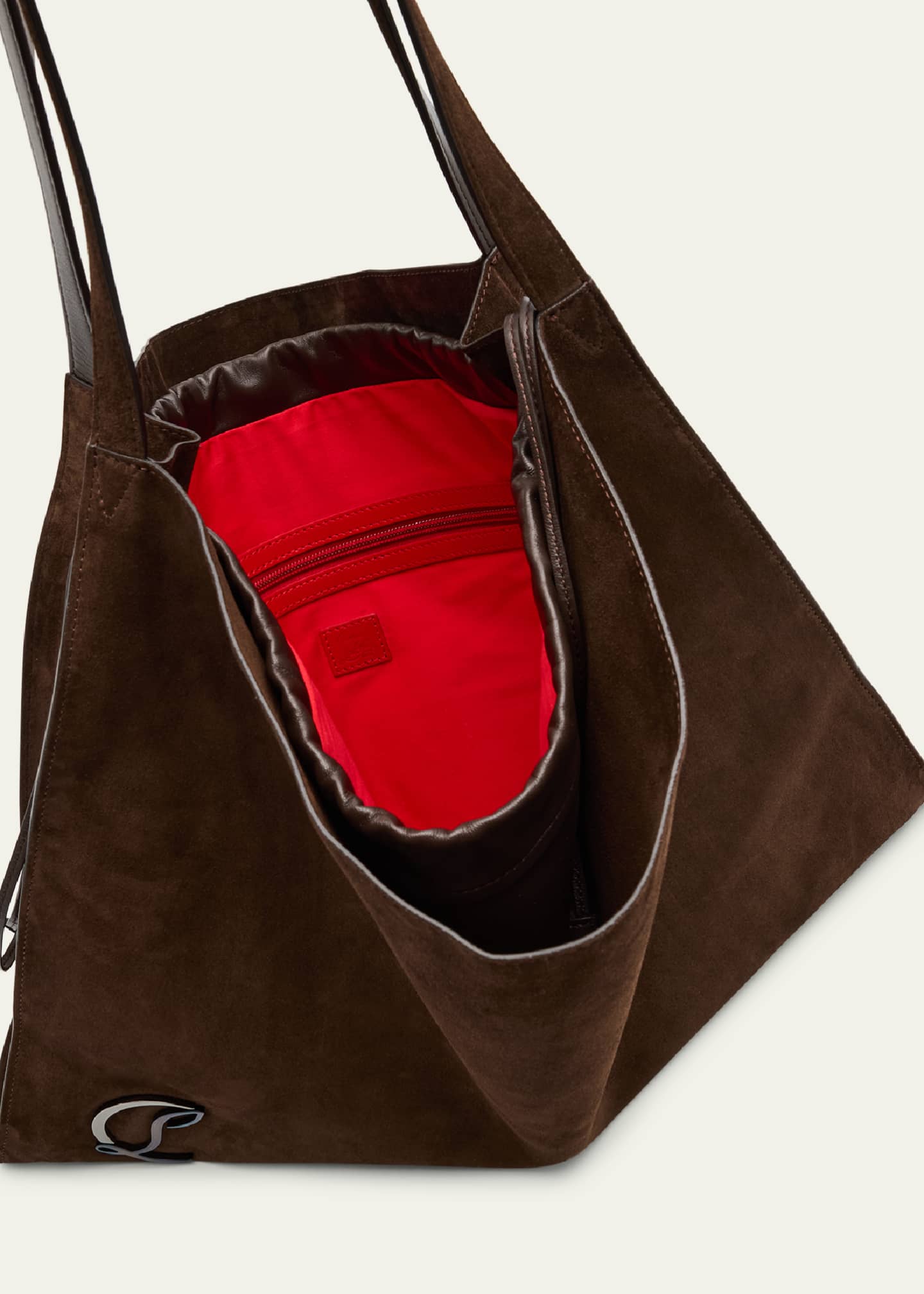 Christian Louboutin Le 54 Tote in Suede Image 4 of 6
