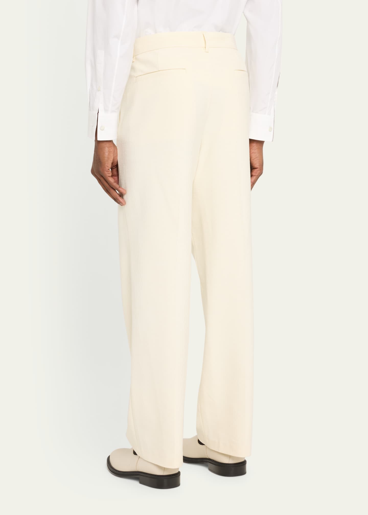 SIMKHAI Men's Reggie Relaxed Straight Pants Image 3 of 5